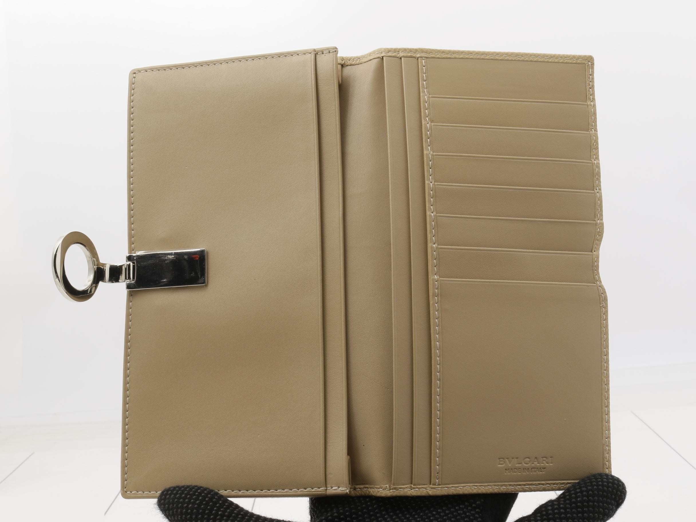 long wallet, beige — view 4