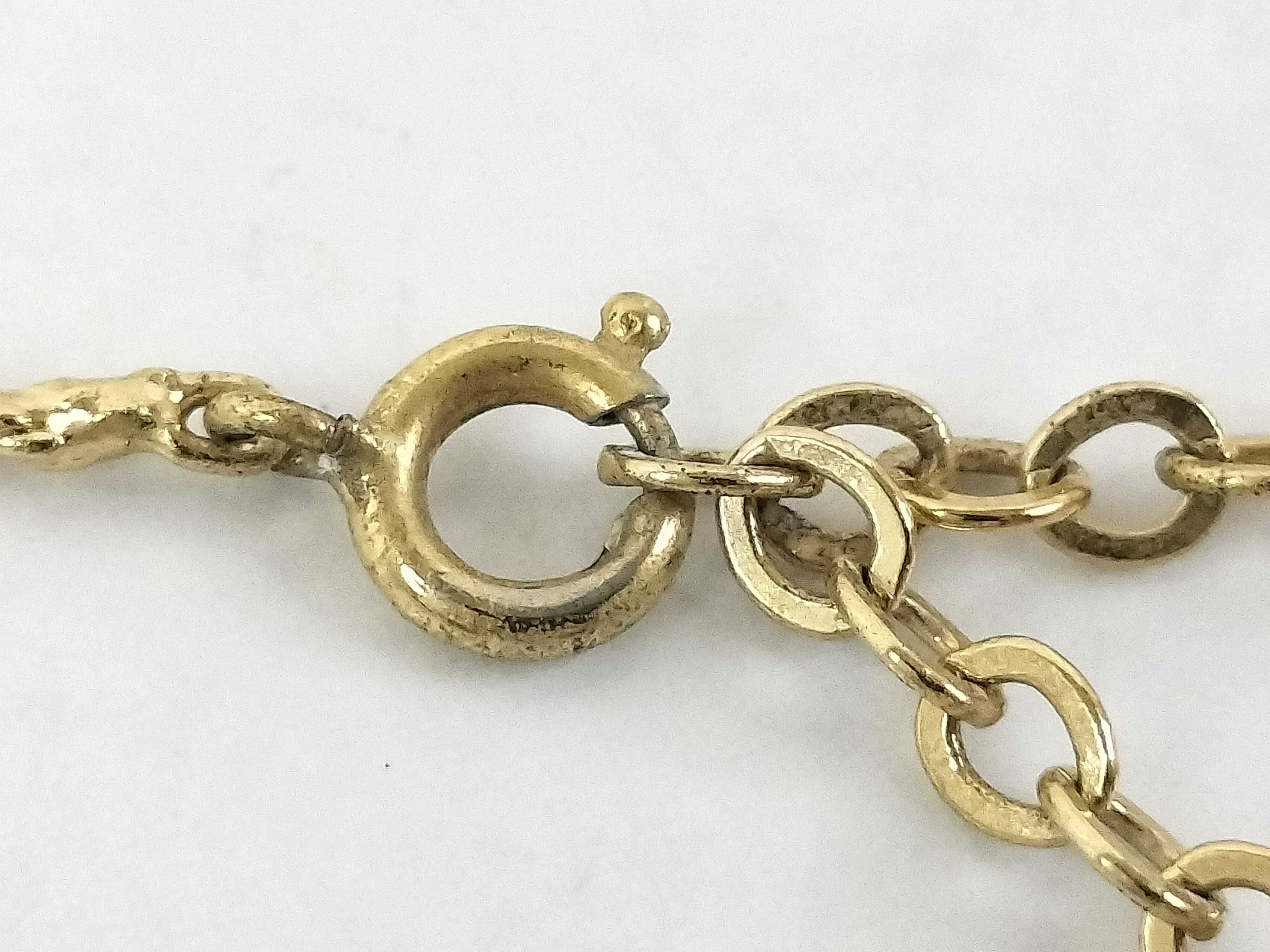 Gold Logo Necklace — view 7