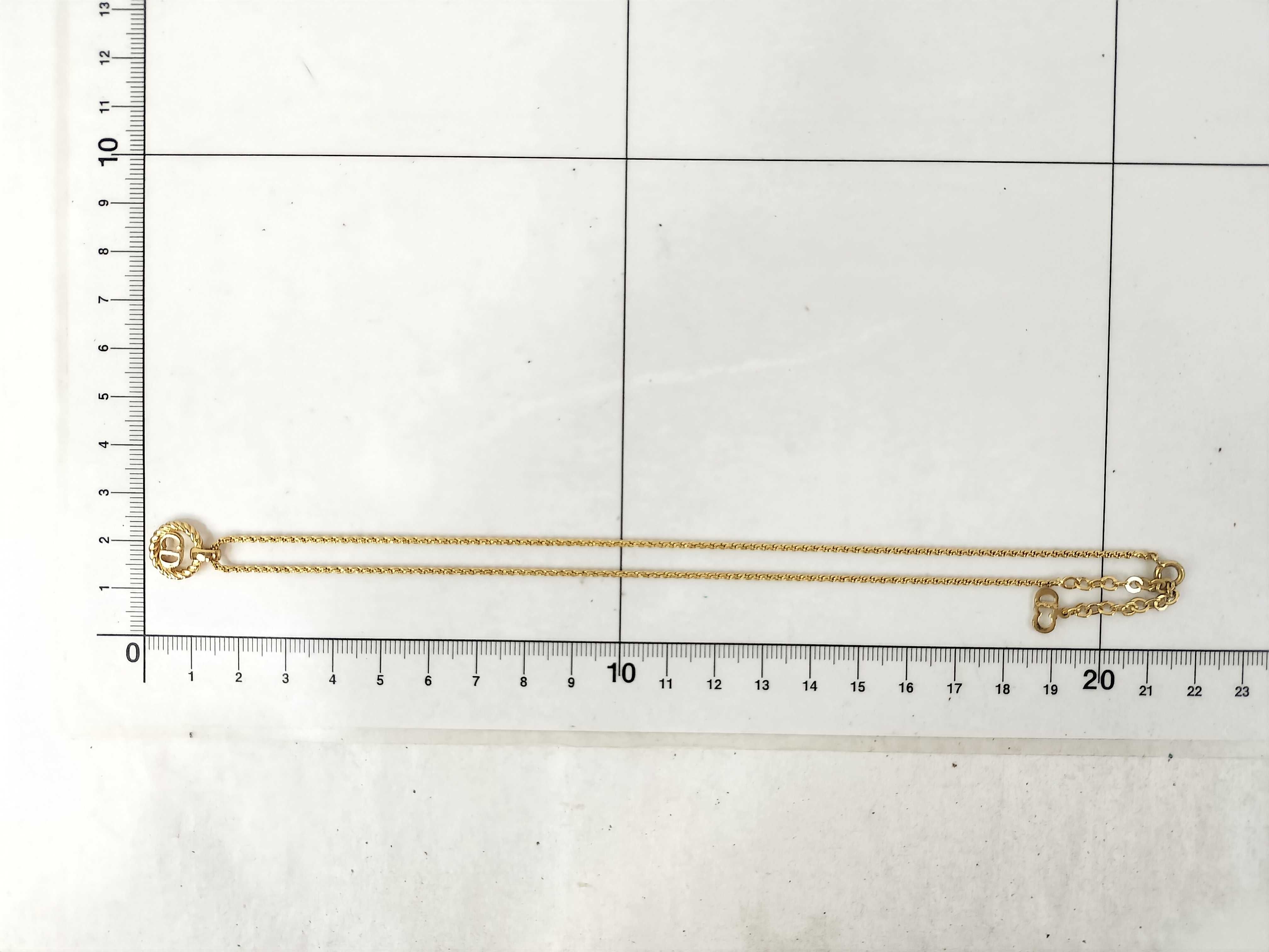 Gold Logo Necklace — view 10