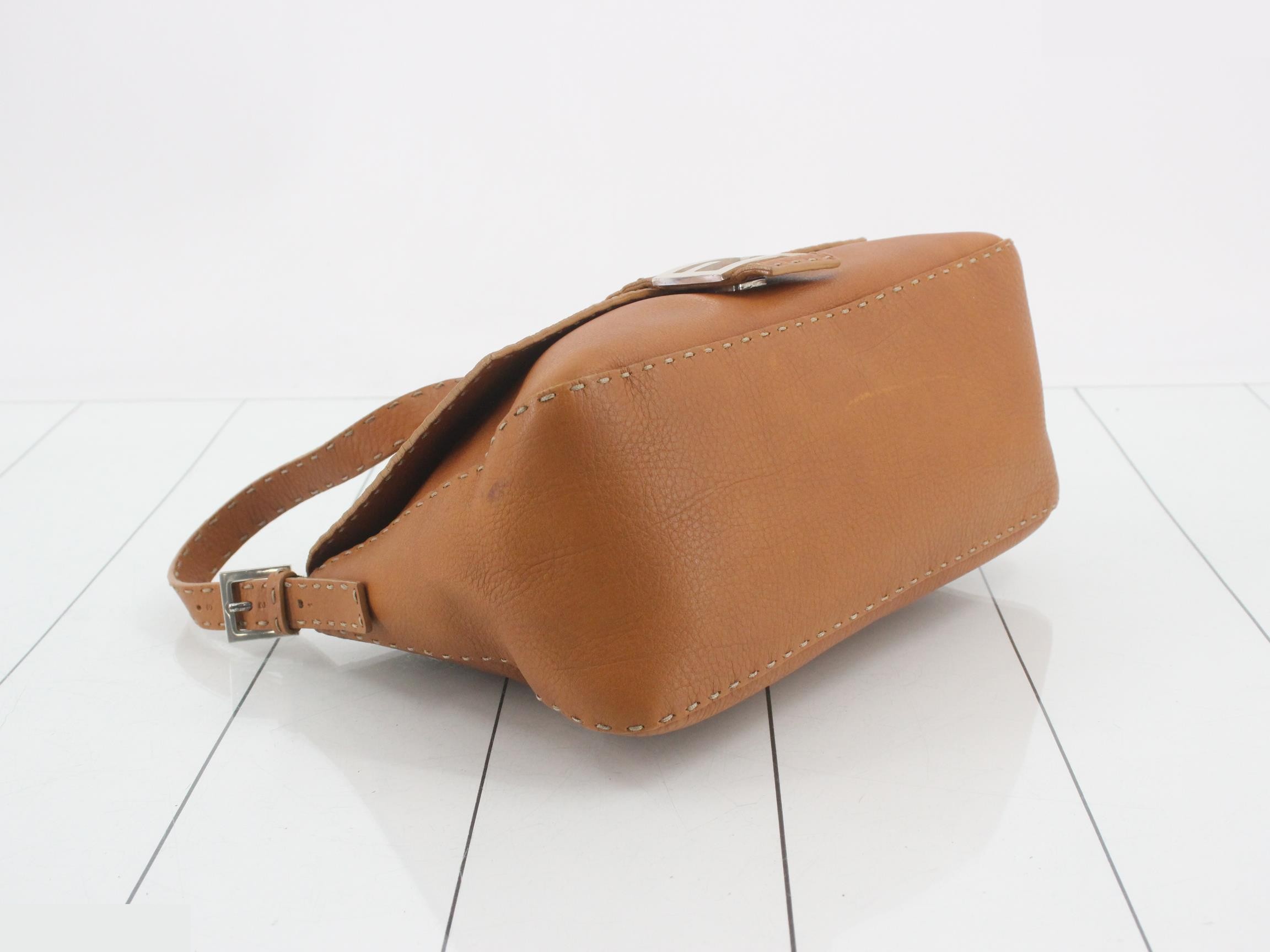 Mamma Bucket Selleria Leather Shoulder Bag — view 5