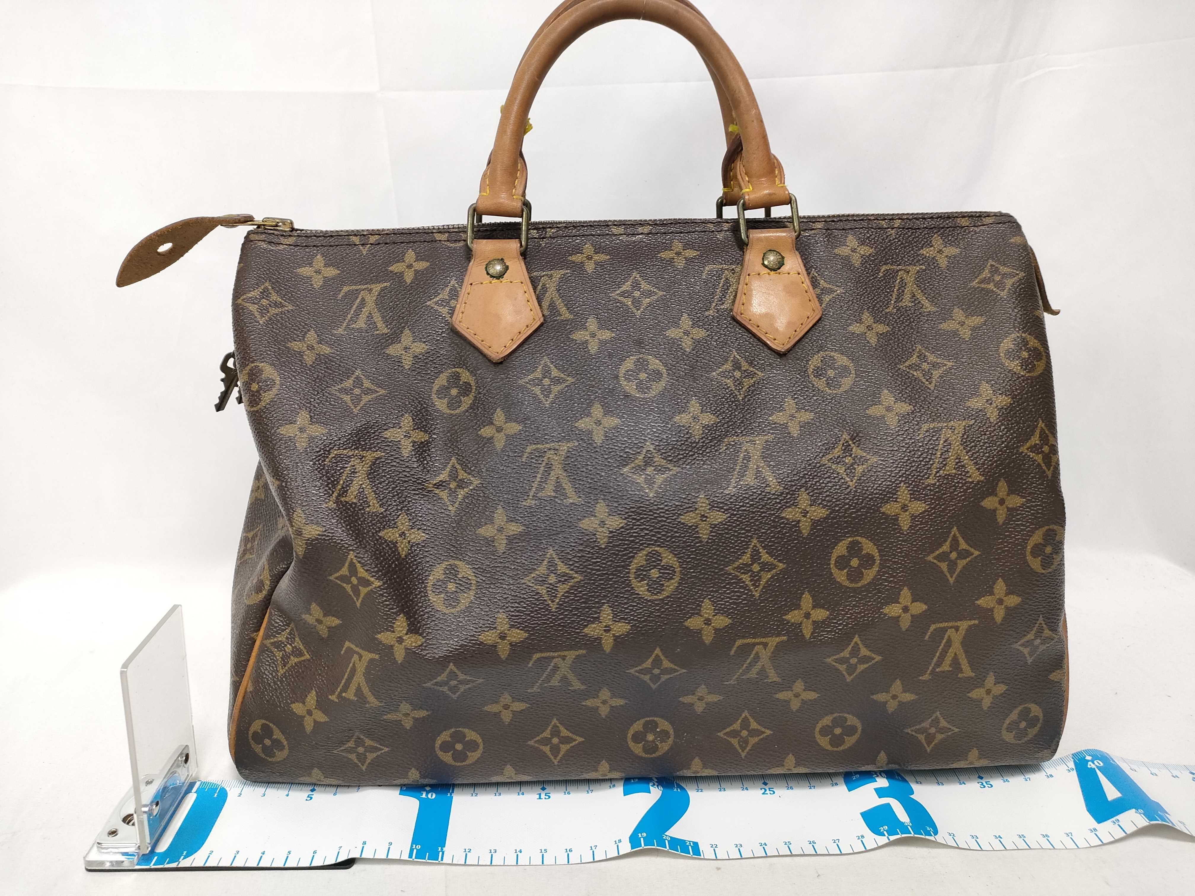 Monogram Speedy 35 Handbag with Padlock — view 2