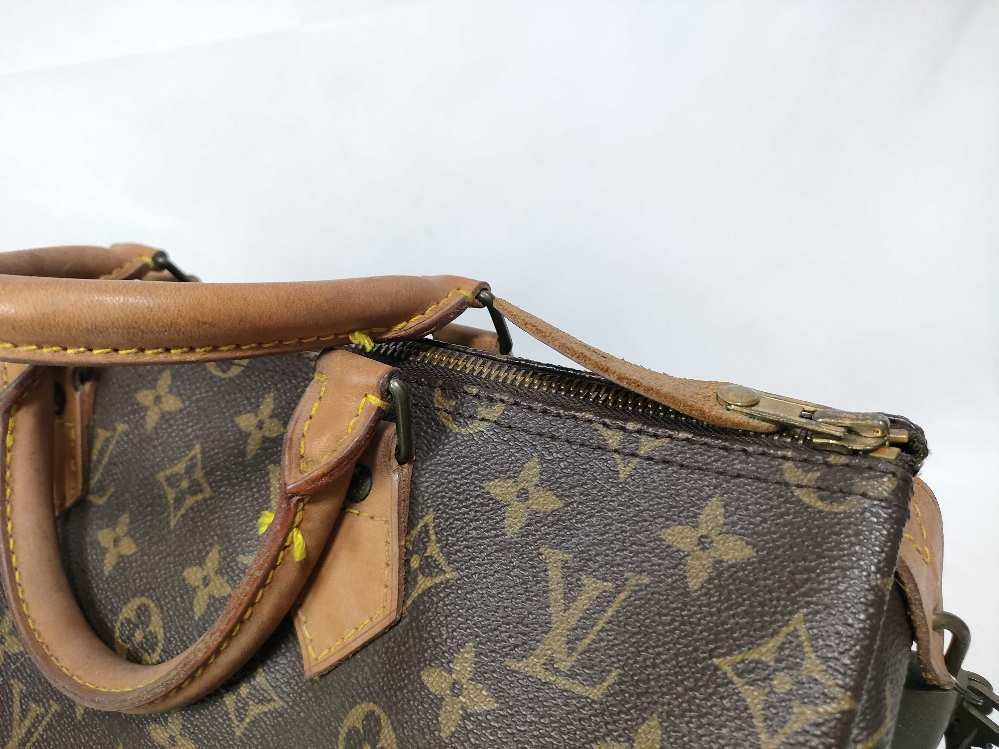 Monogram Speedy 35 Handbag with Padlock — view 8