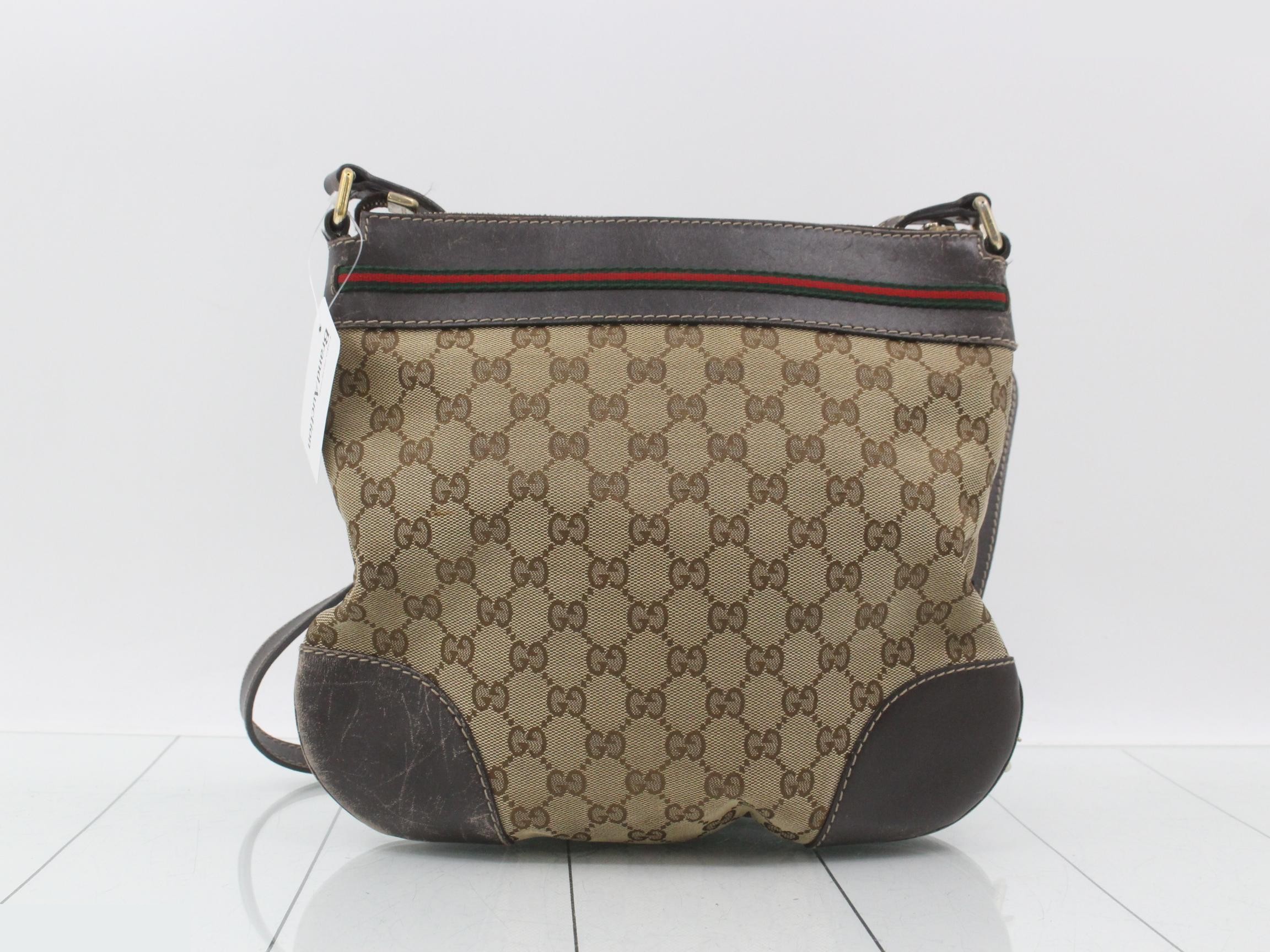 Canvas Shoulder Bag, Sherry, 257065, 527066 — view 2