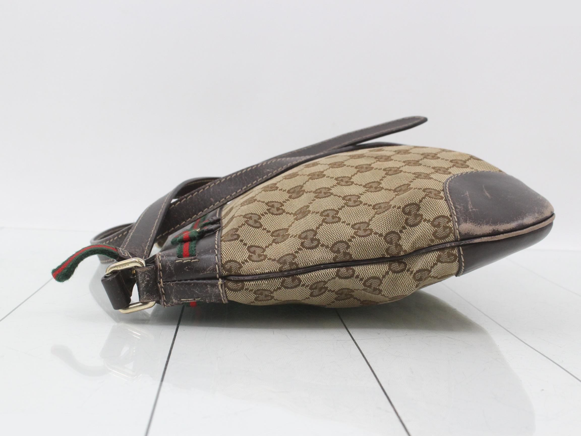 Canvas Shoulder Bag, Sherry, 257065, 527066 — view 4