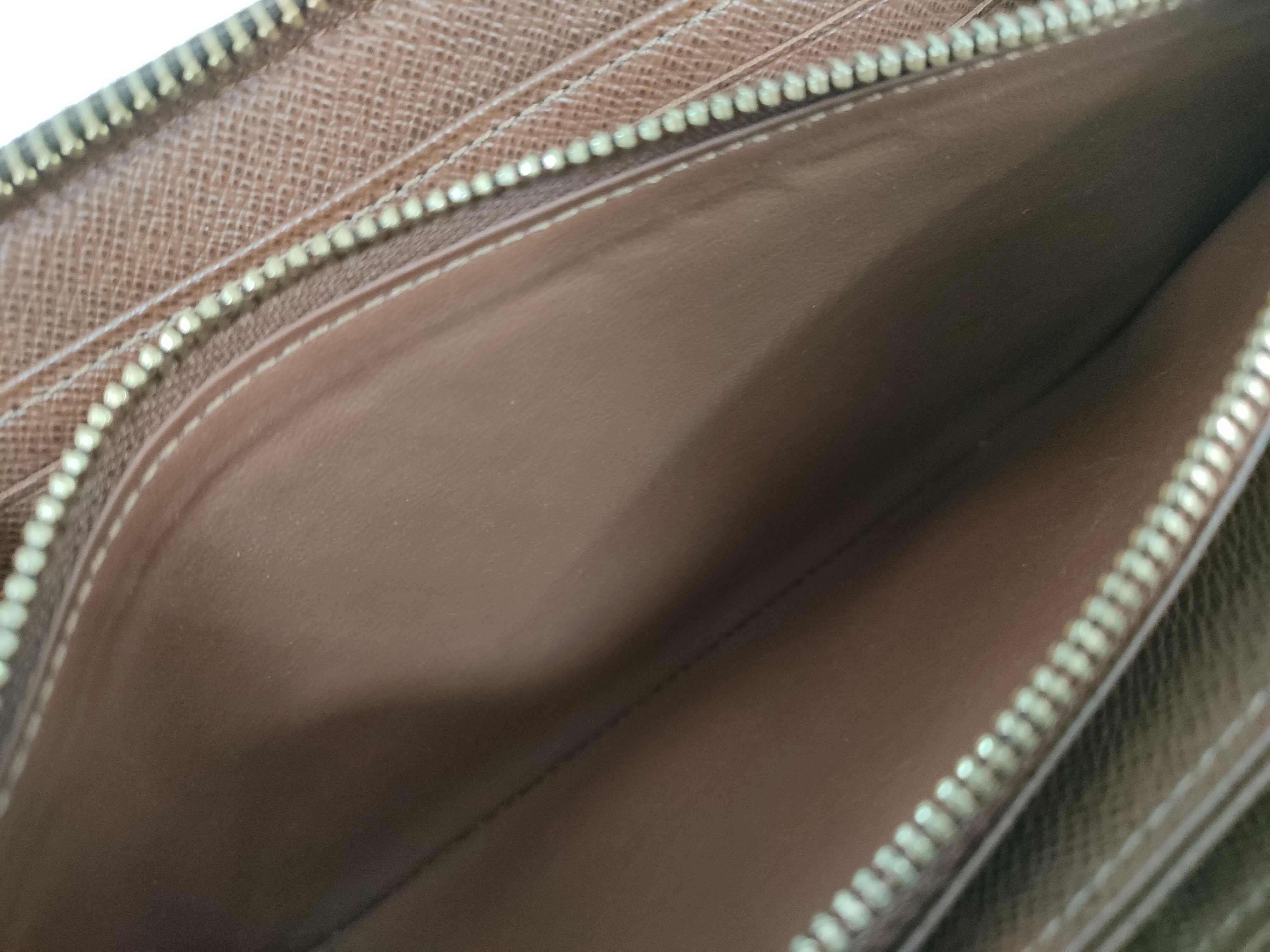 Monogram Louis Vuitton Monogram Zippy Brown Gold Hardware CA0187 Wallet — view 10