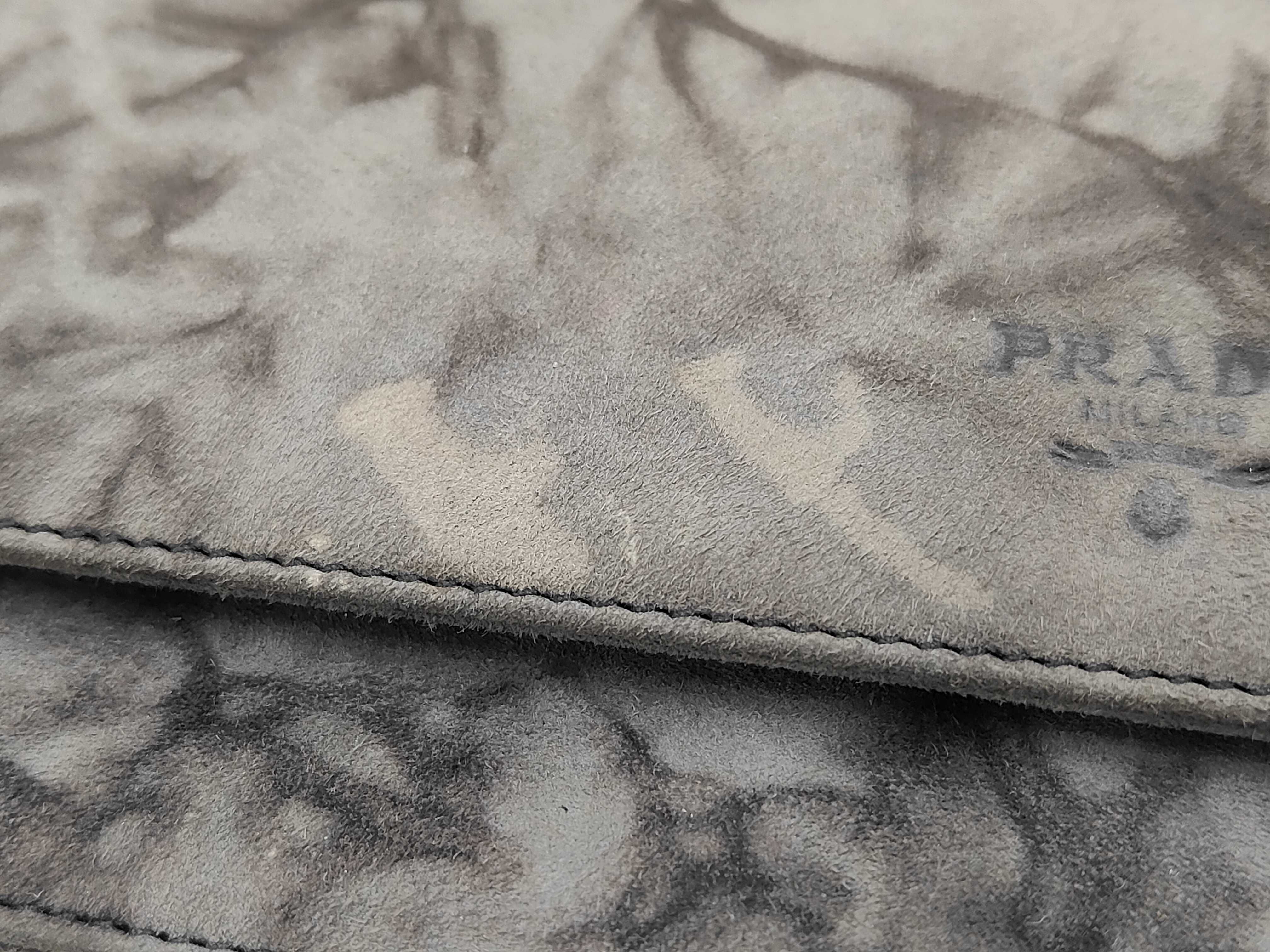 Suede Shoulder Bag with Chain — view 11