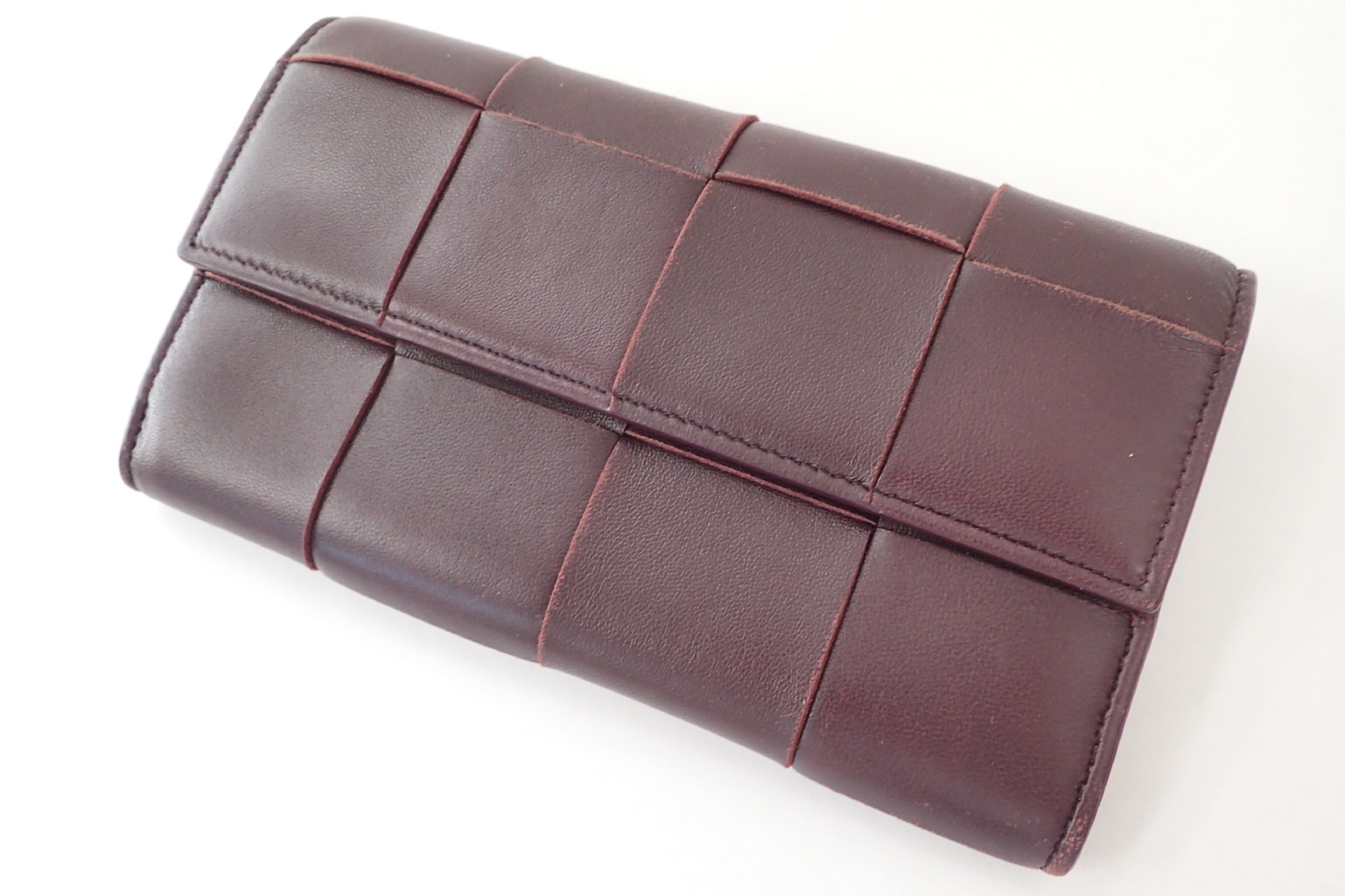 Leather Cassette Long Wallet — view 2