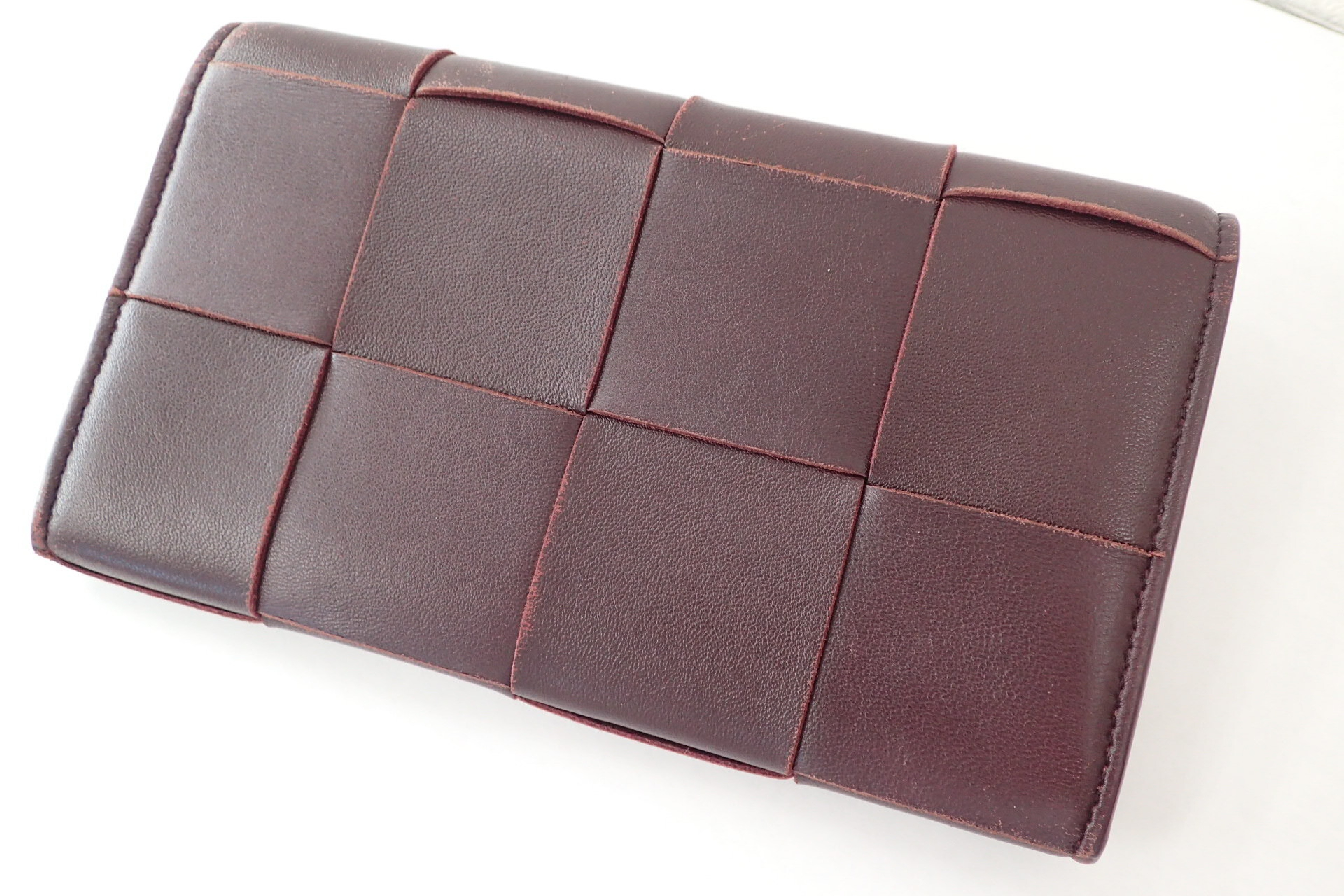 Leather Cassette Long Wallet — view 3