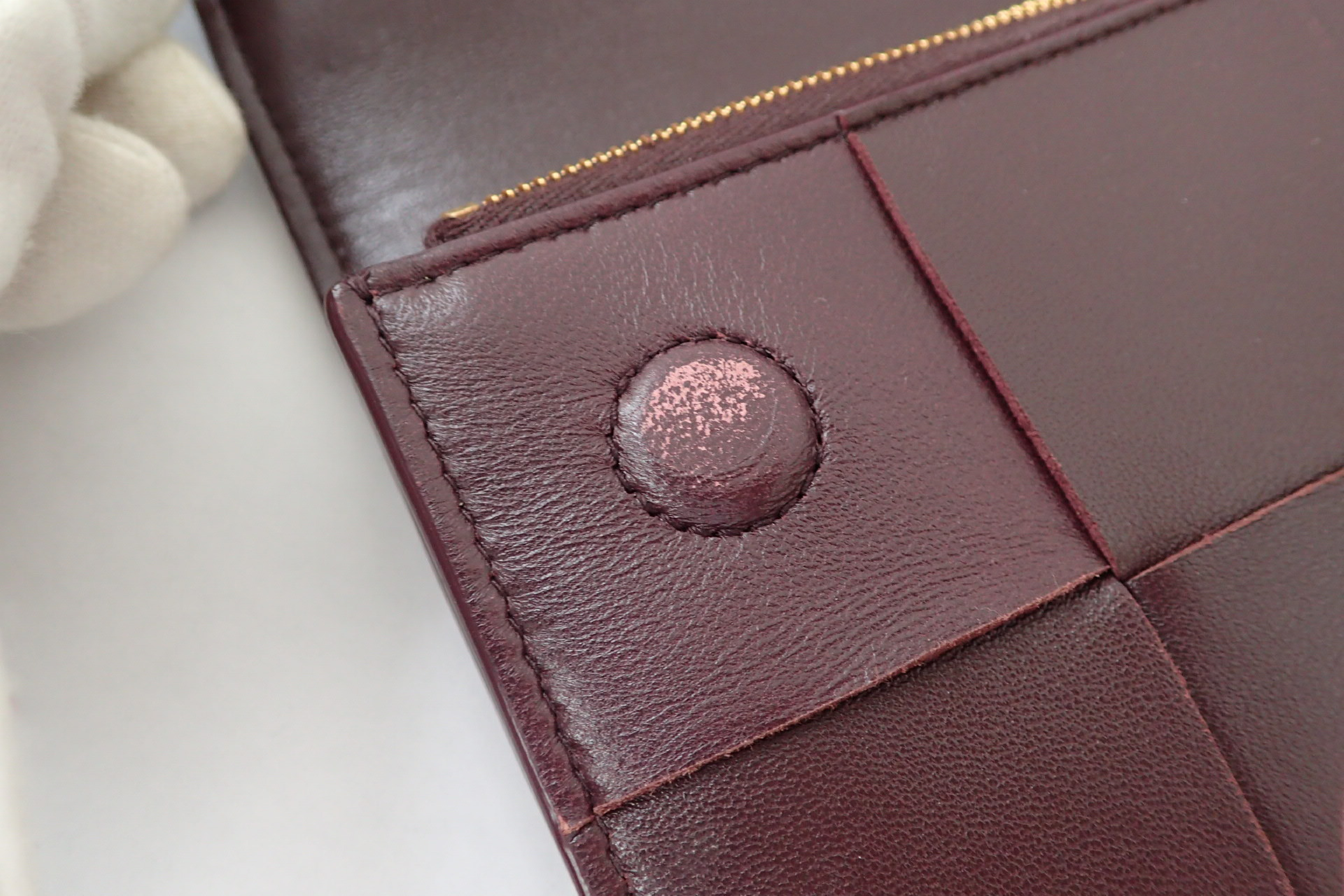Leather Cassette Long Wallet — view 5