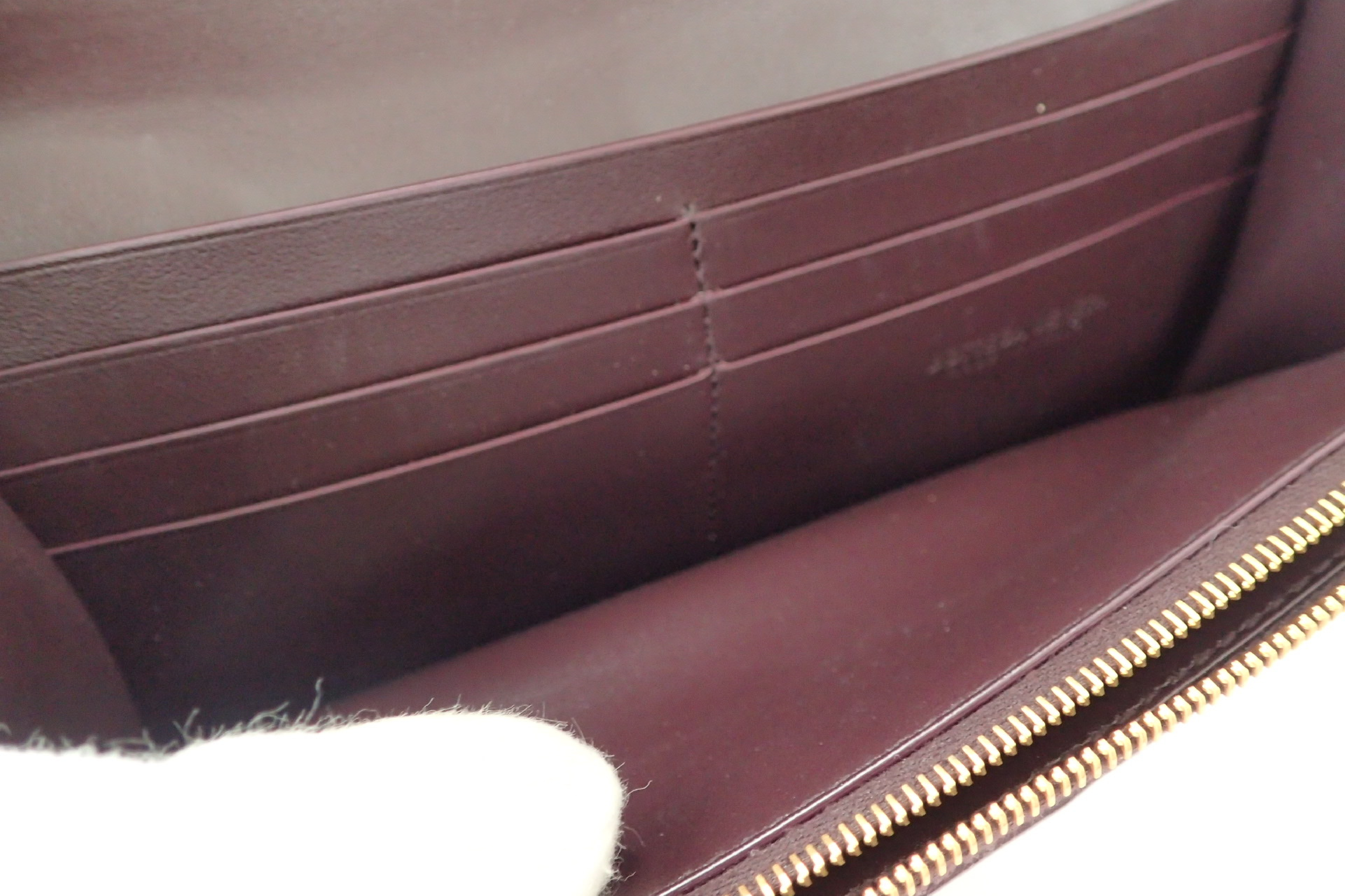 Leather Cassette Long Wallet — view 8