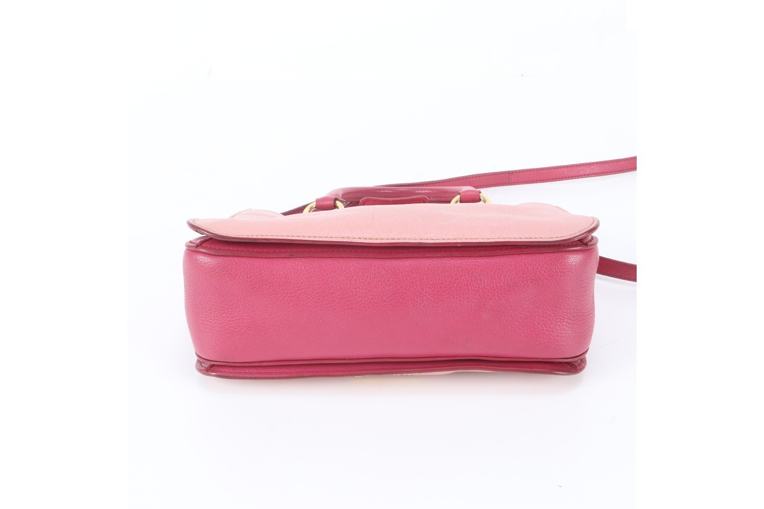 Madras Leather 2-Way Shoulder Bag, Crossbody Bag, Handbag — view 7
