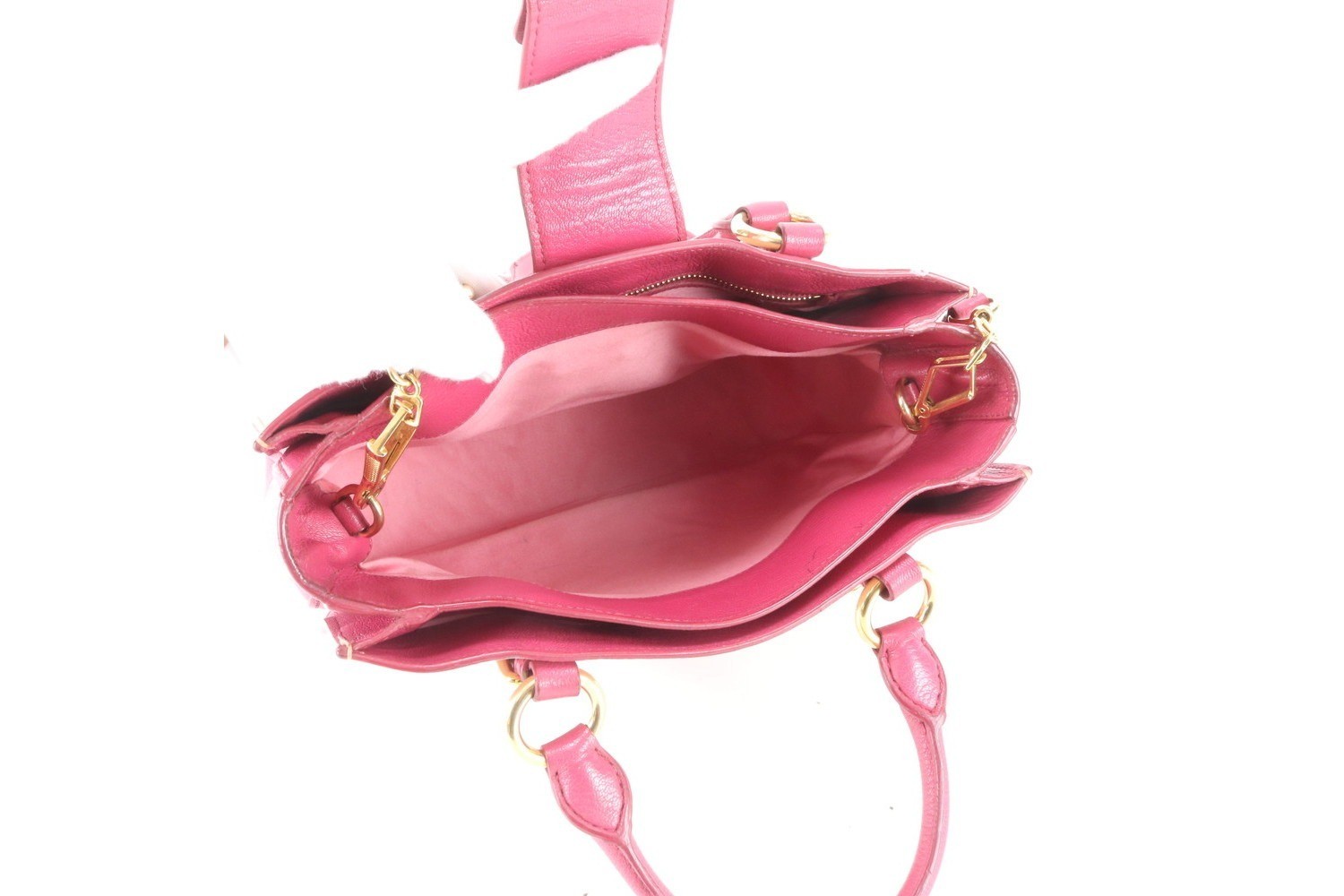 Madras Leather 2-Way Shoulder Bag, Crossbody Bag, Handbag — view 8