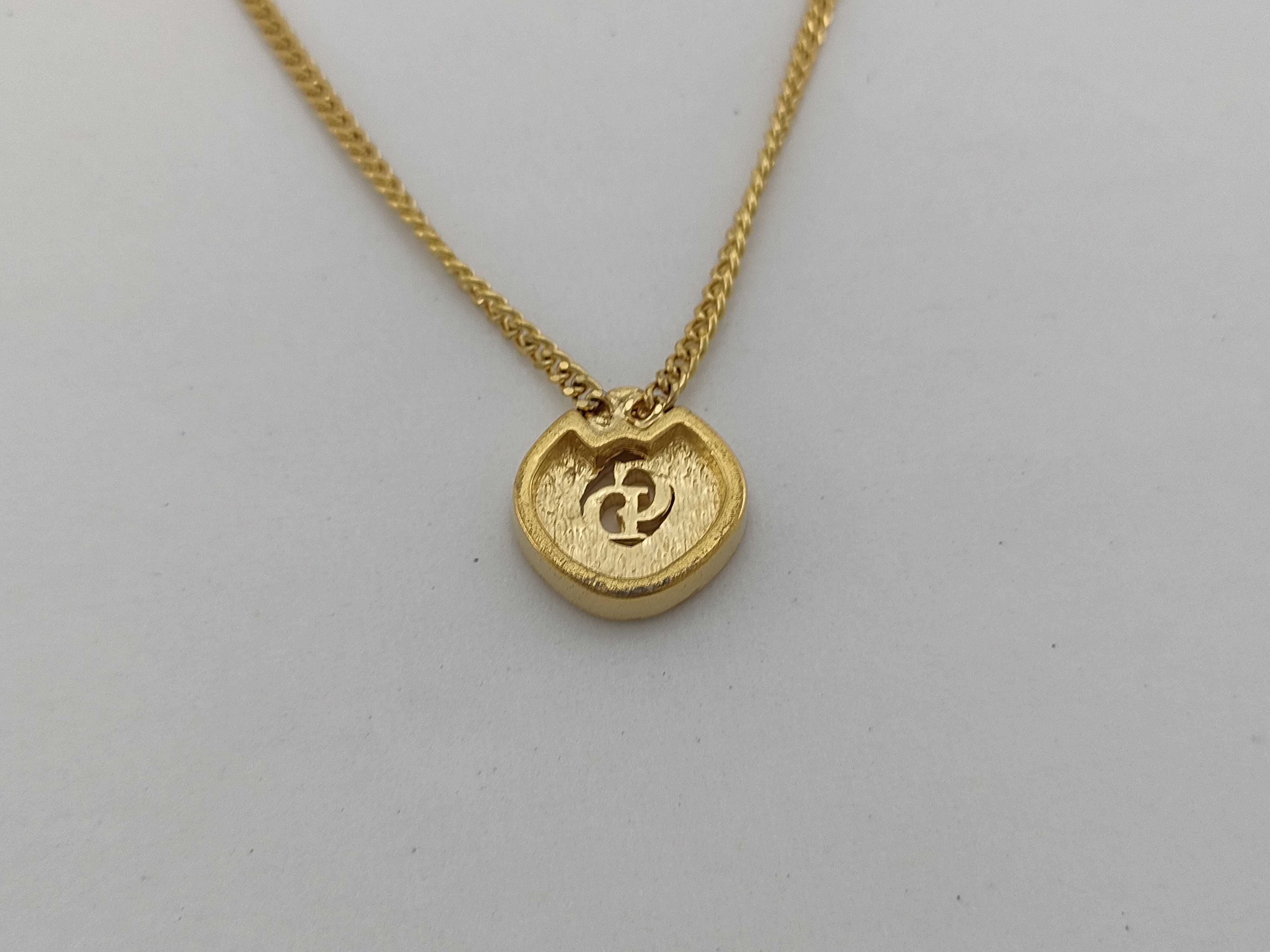 CD Rhinestone Necklace — view 2