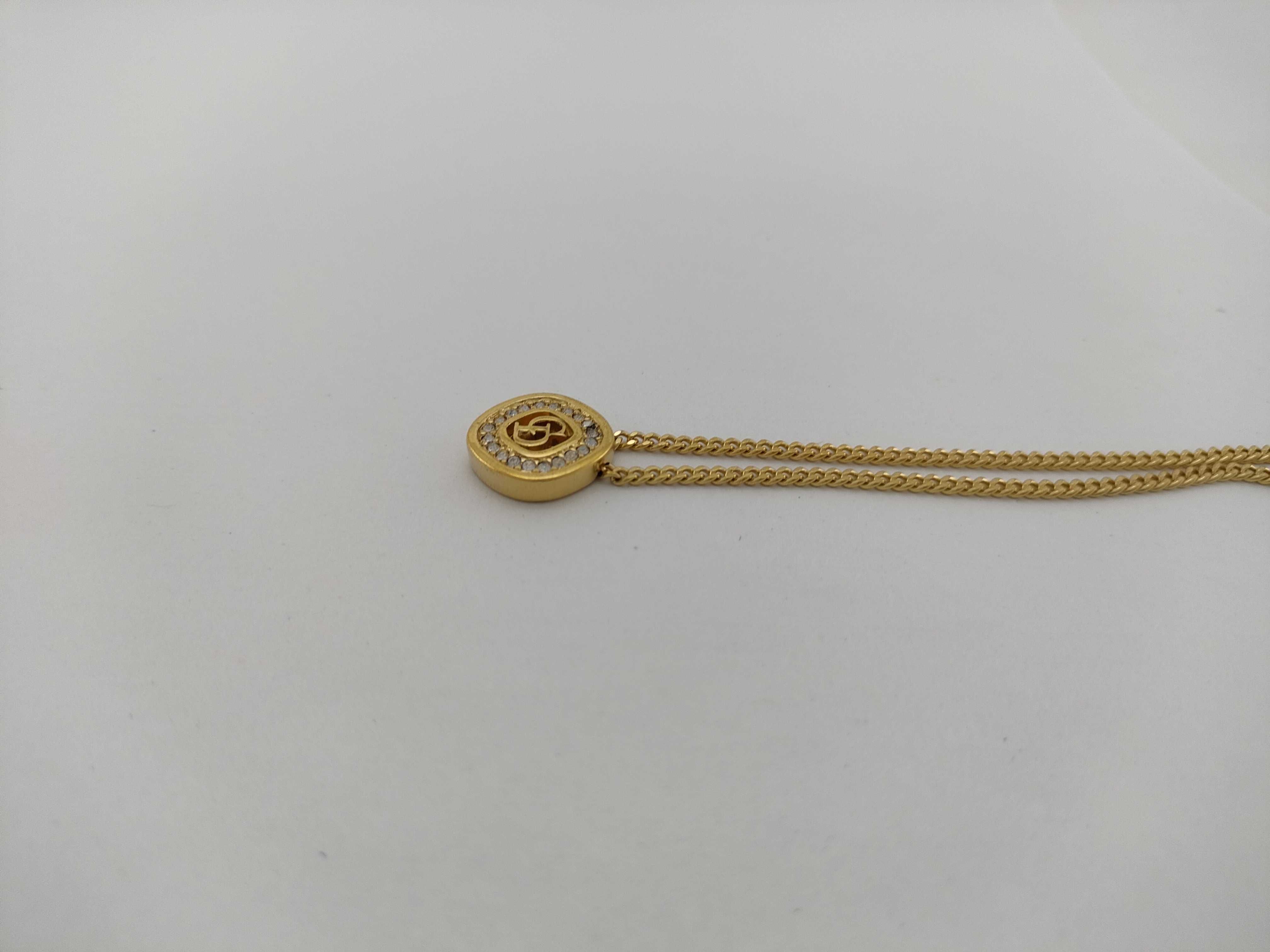 CD Rhinestone Necklace — view 3