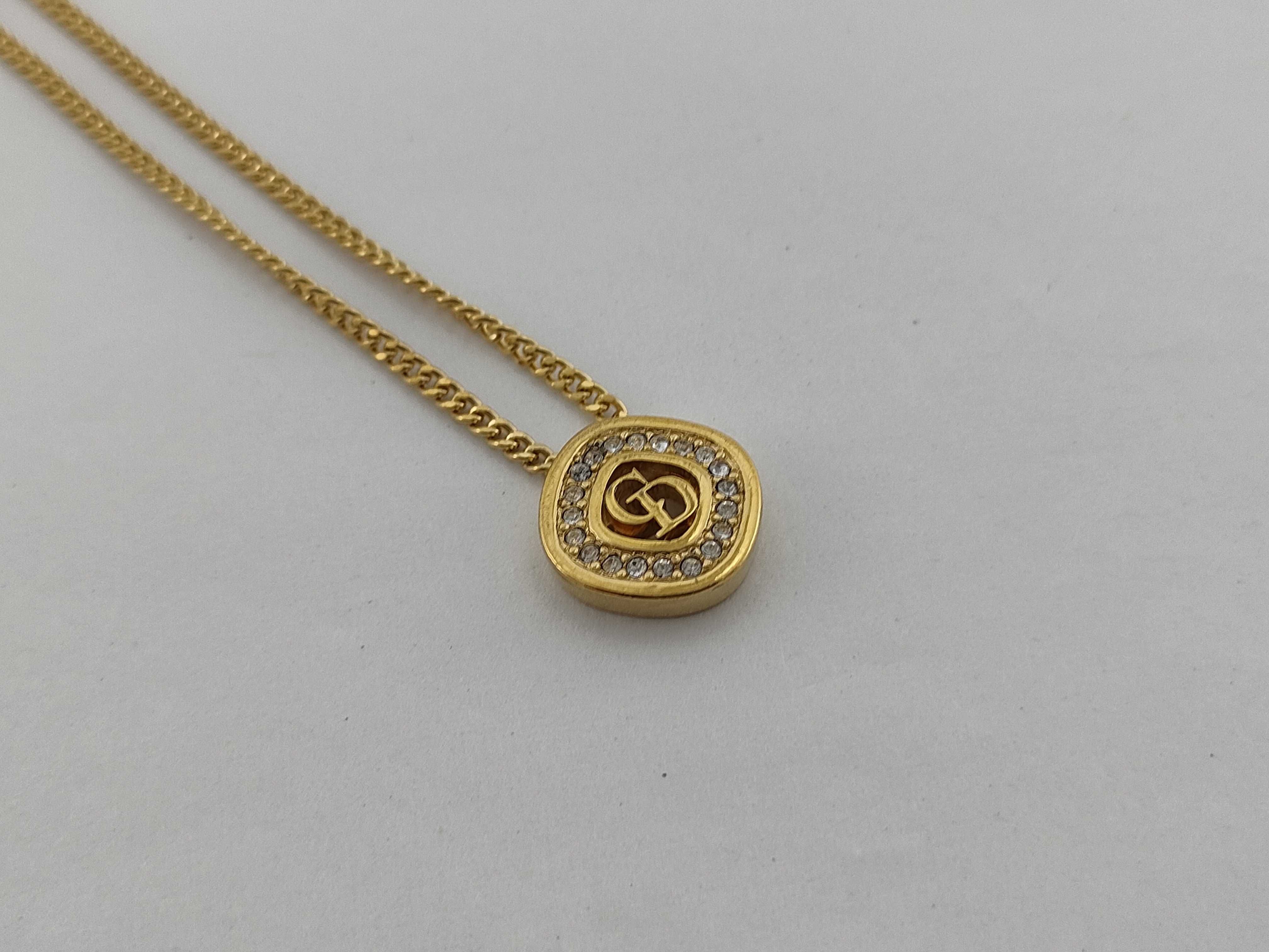 CD Rhinestone Necklace — view 9