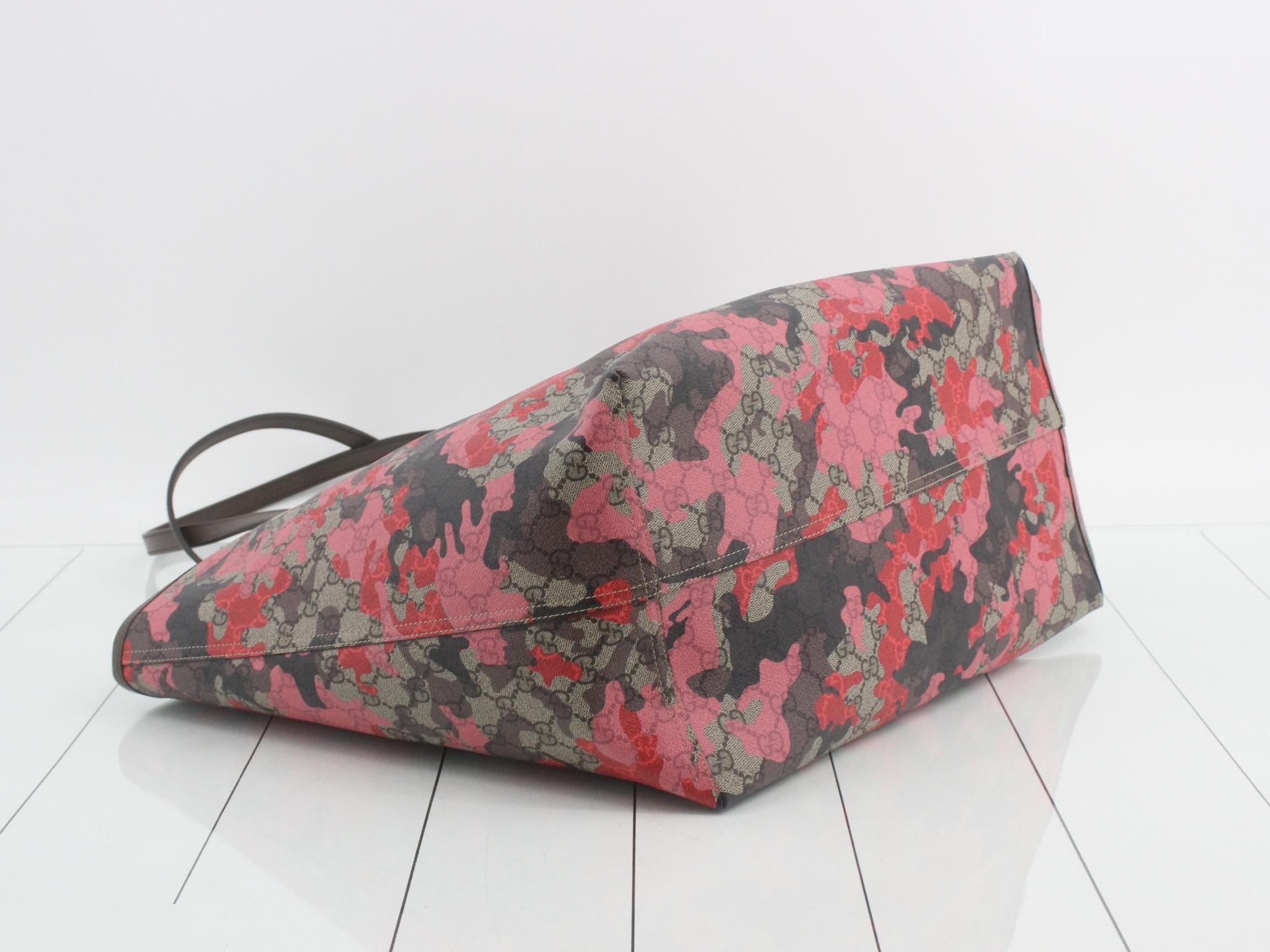 Unused GG Camouflage Tote Bag — view 5