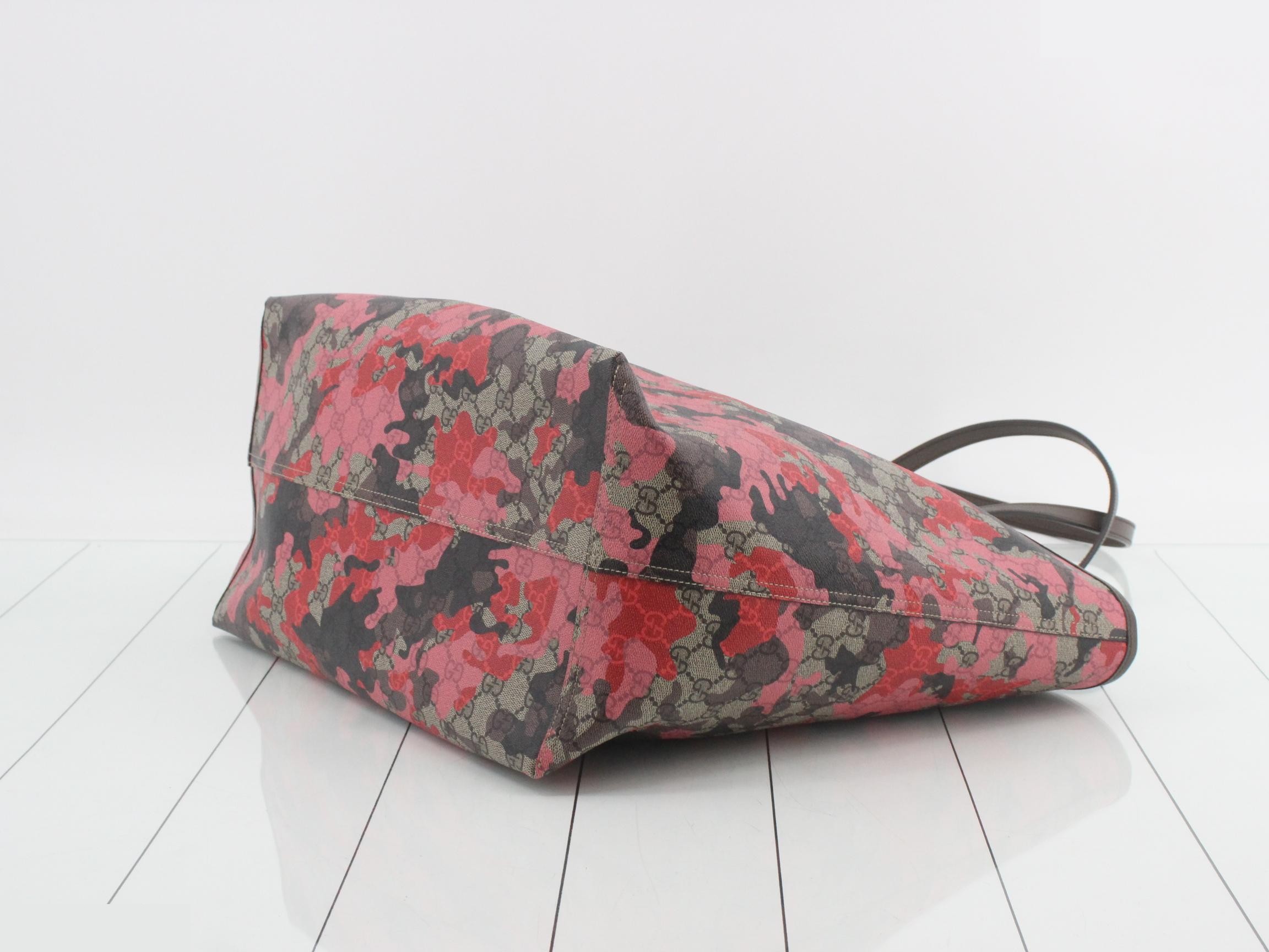 Unused GG Camouflage Tote Bag — view 6