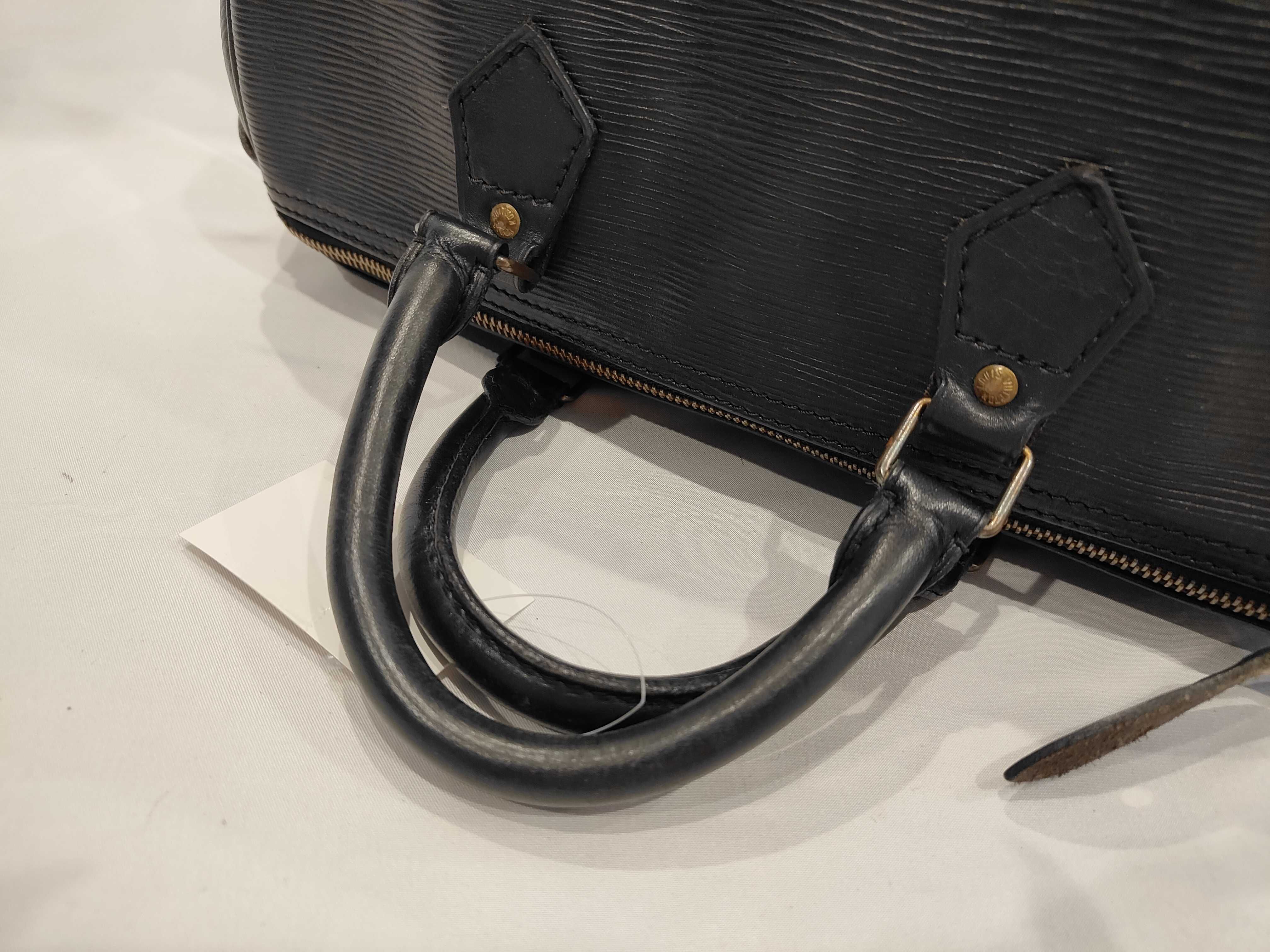 Epi 2260000580713 Speedy 30 Noir Handbag — view 7