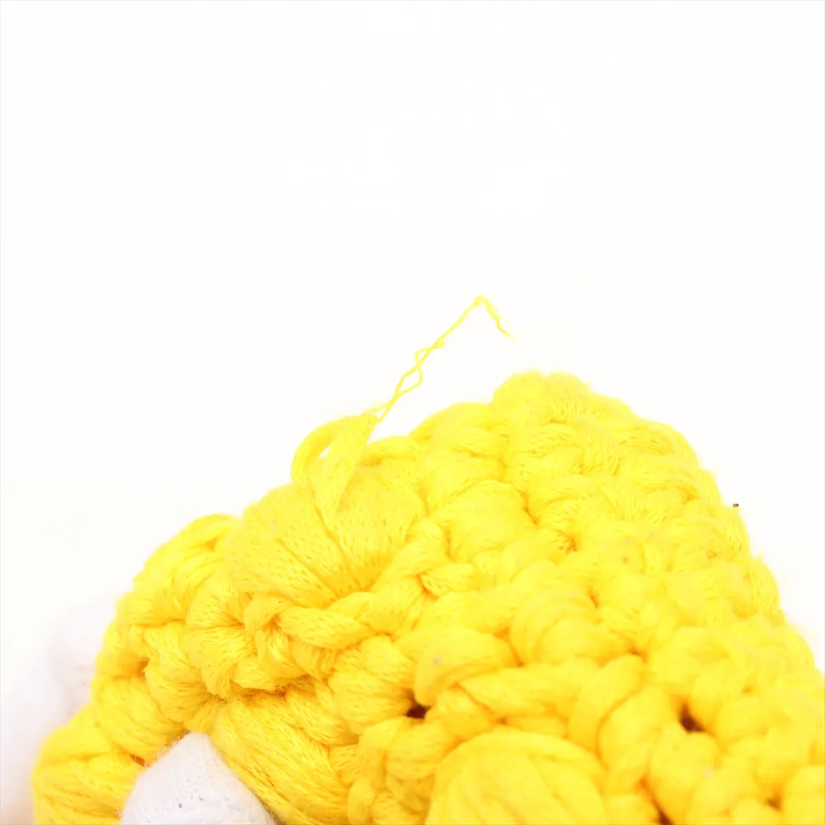 Mamma Bucket Knit x Leather Shoulder Bag Yellow x Brown — view 15