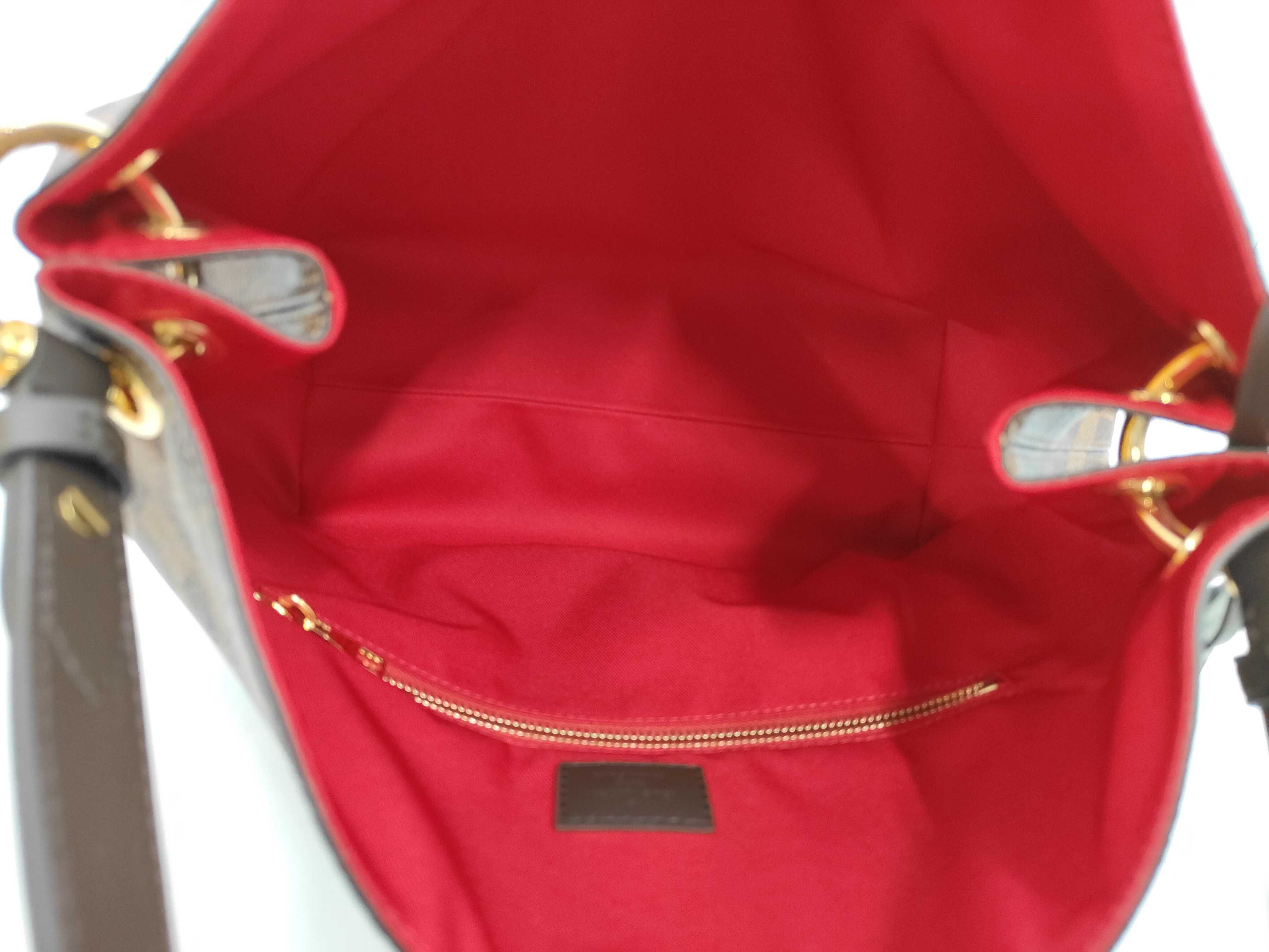 Damier N44045 Graceful MM Shoulder Bag Tote Bag — view 8