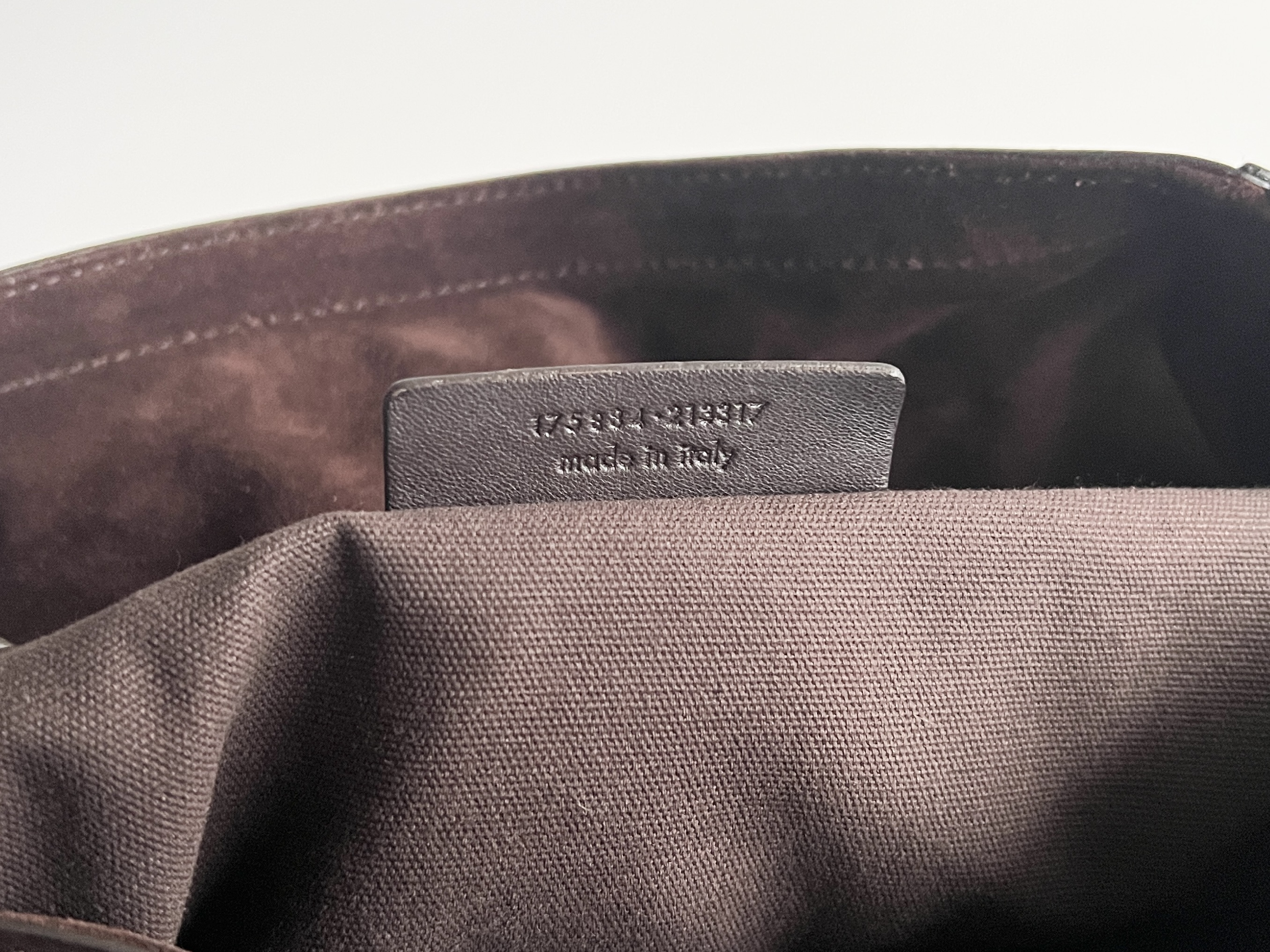 Rive Gauche Downtown Leather Suede Tote Bag Handbag Tote Bag — view 8