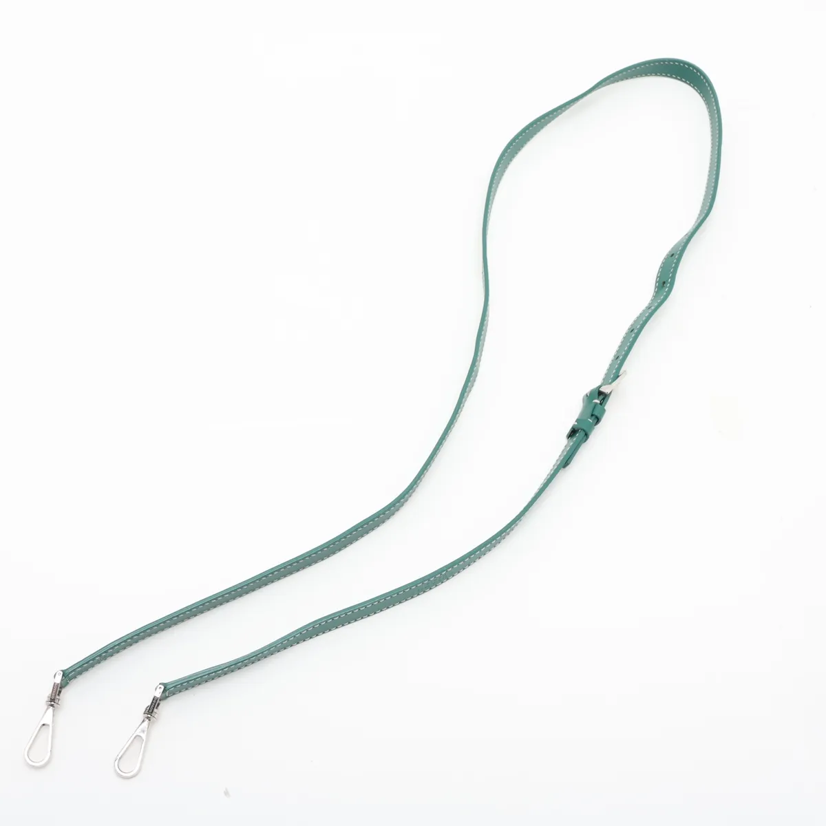 Vendome PVC x Leather 2-Way Handbag, Green — view 7