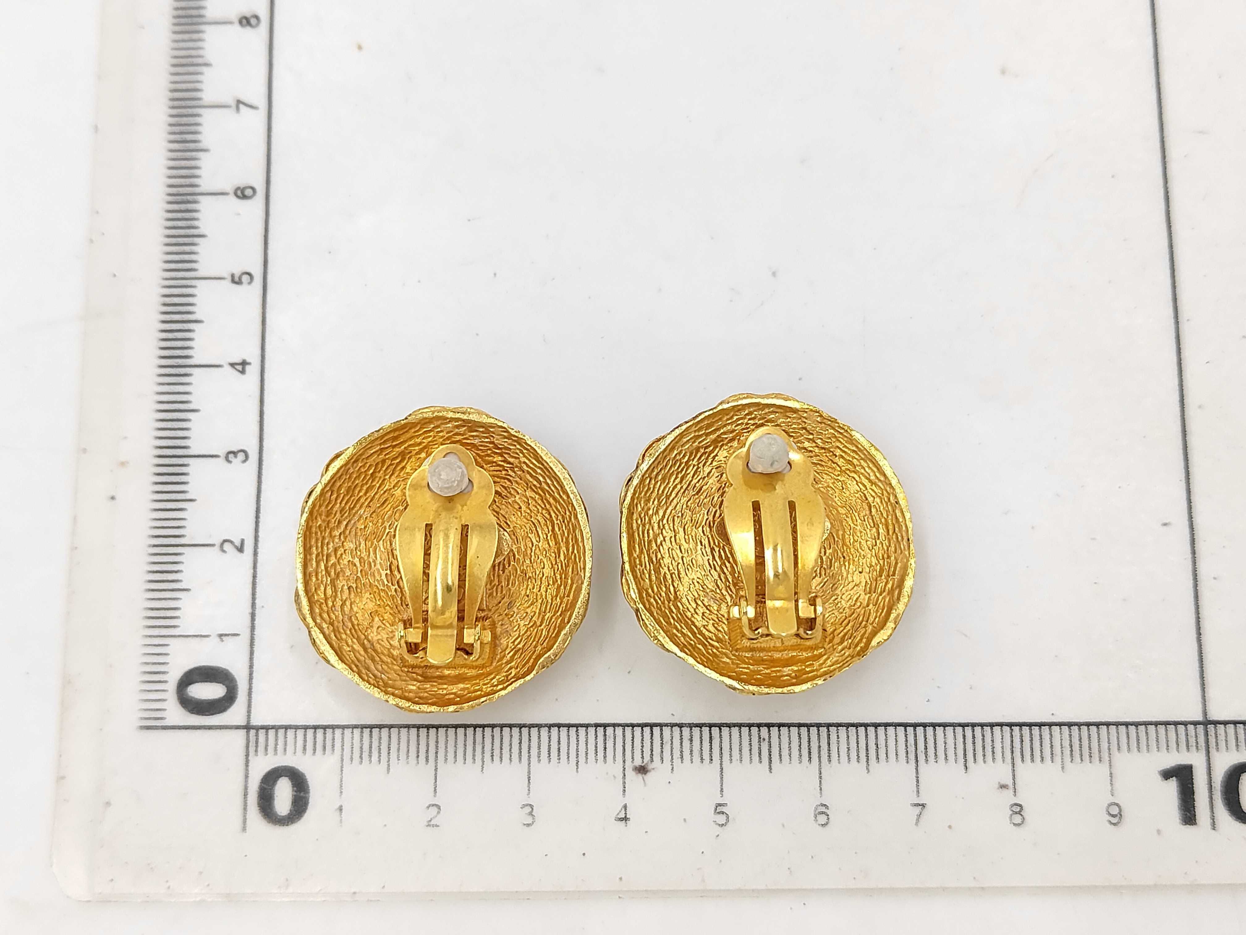 Coco Pearl Round Gold (YG) Earrings — view 7