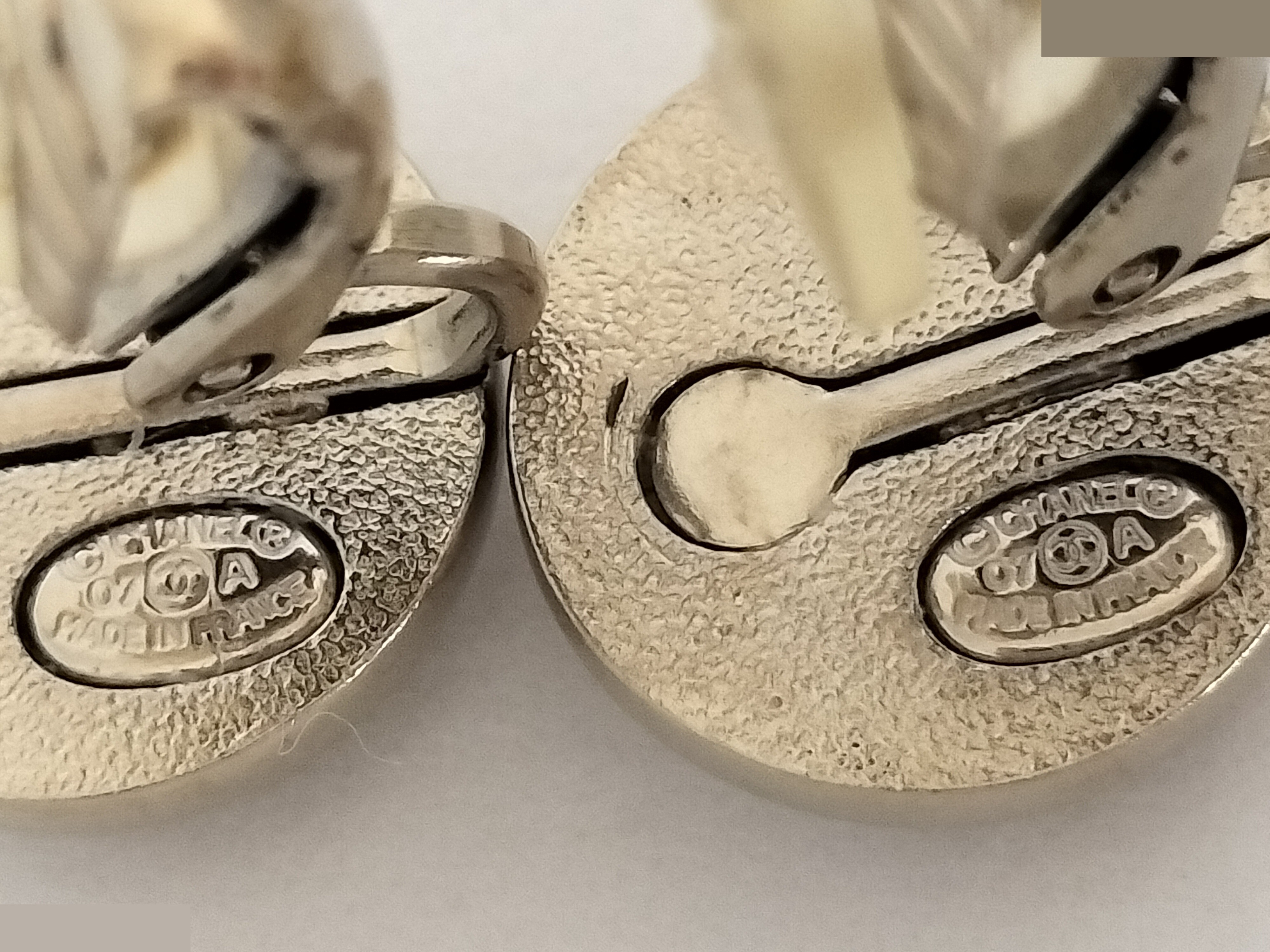 coco silver earrings — view 2