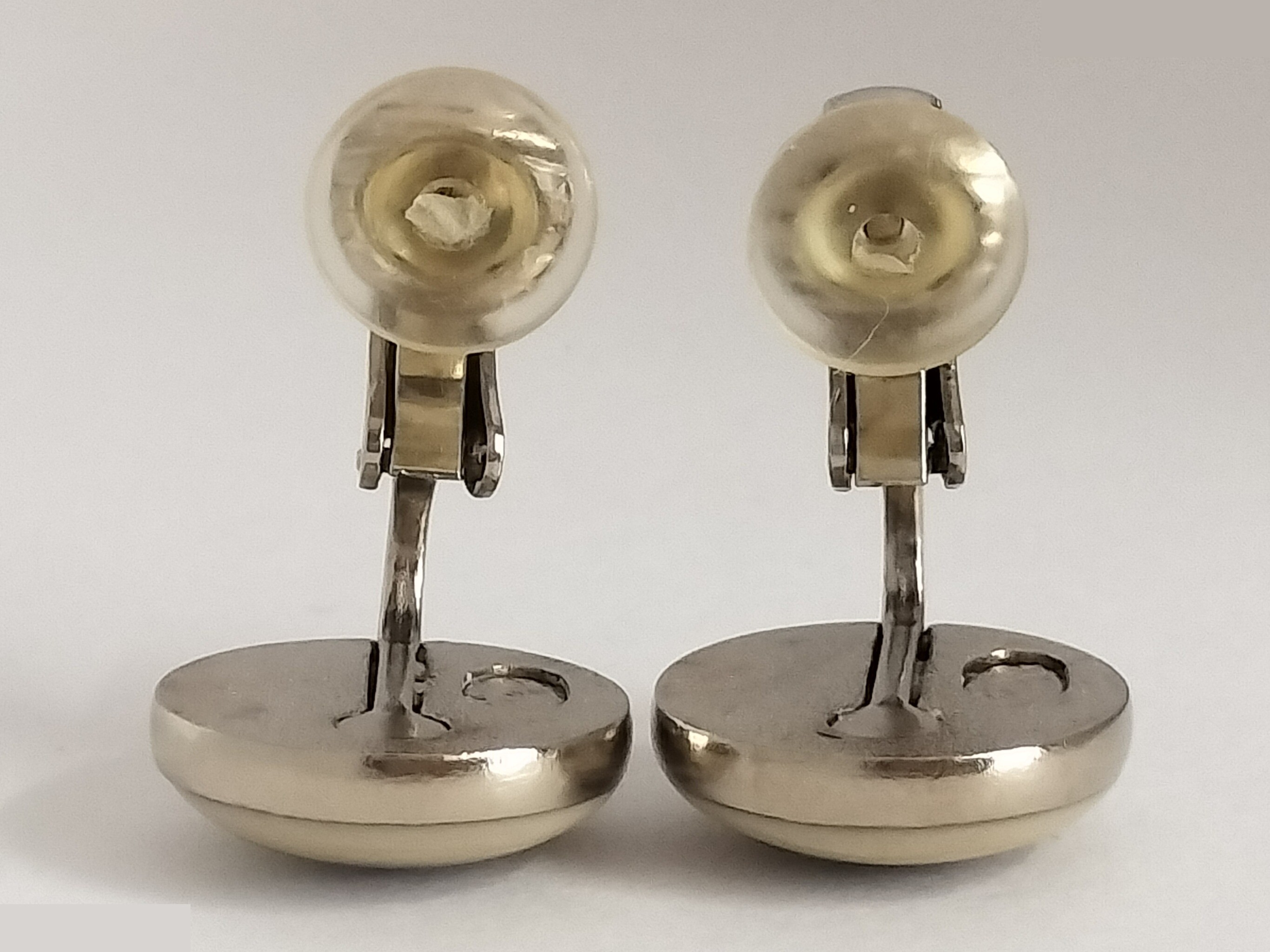 coco silver earrings — view 3