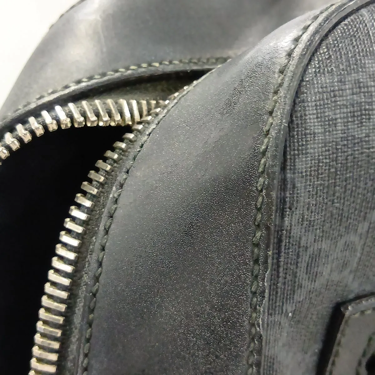 GG Supreme 478324 PVC x Leather Backpack/Rucksack, Black — view 13