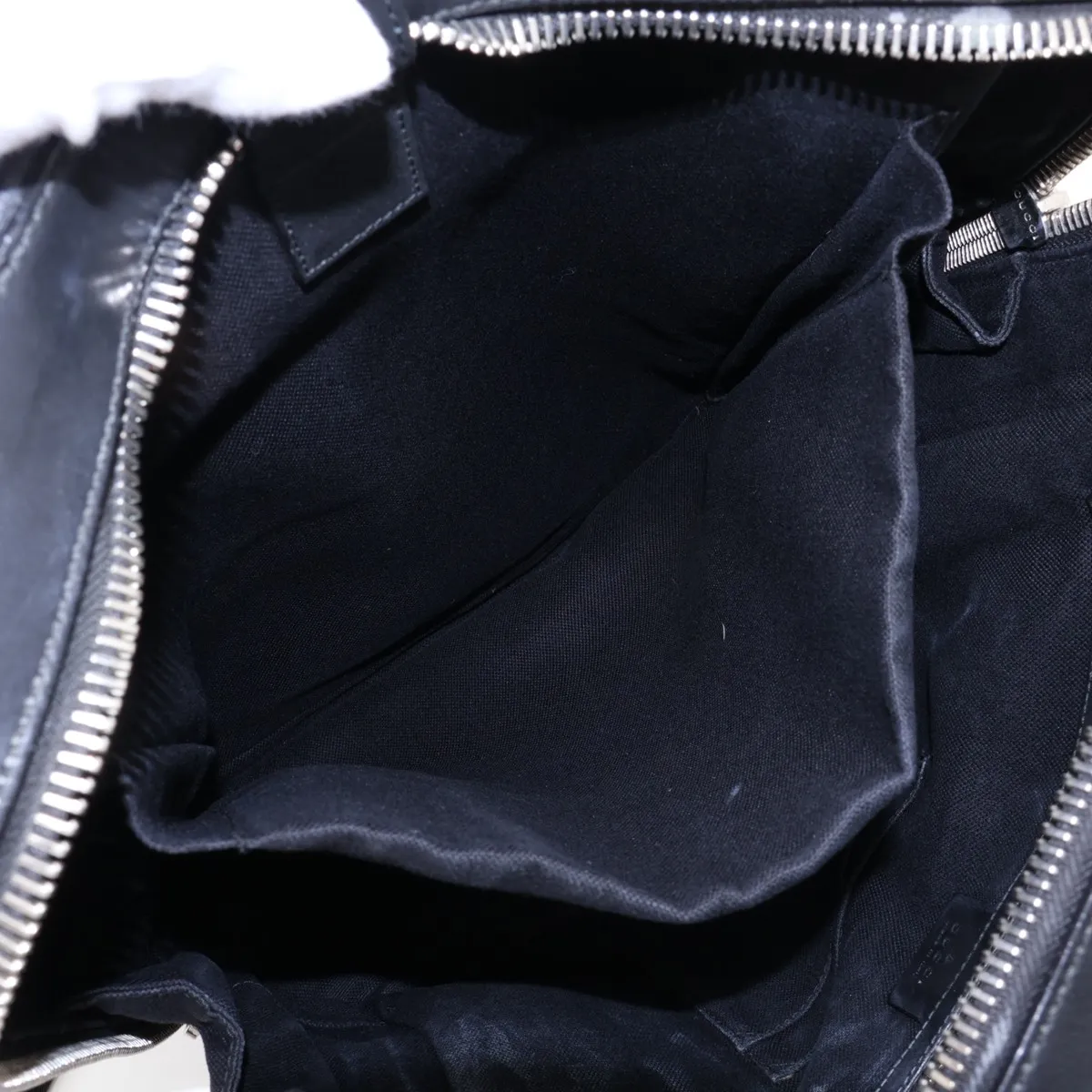 GG Supreme 478324 PVC x Leather Backpack/Rucksack, Black — view 8