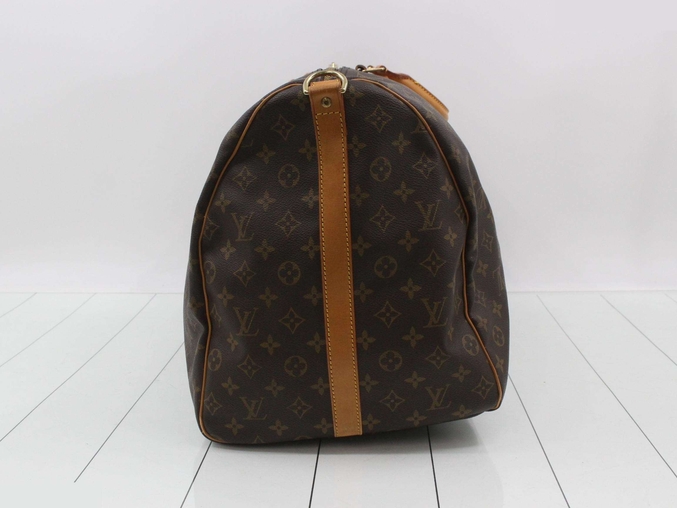 Keepall Bandoulière Monogram Boston Bag — view 3