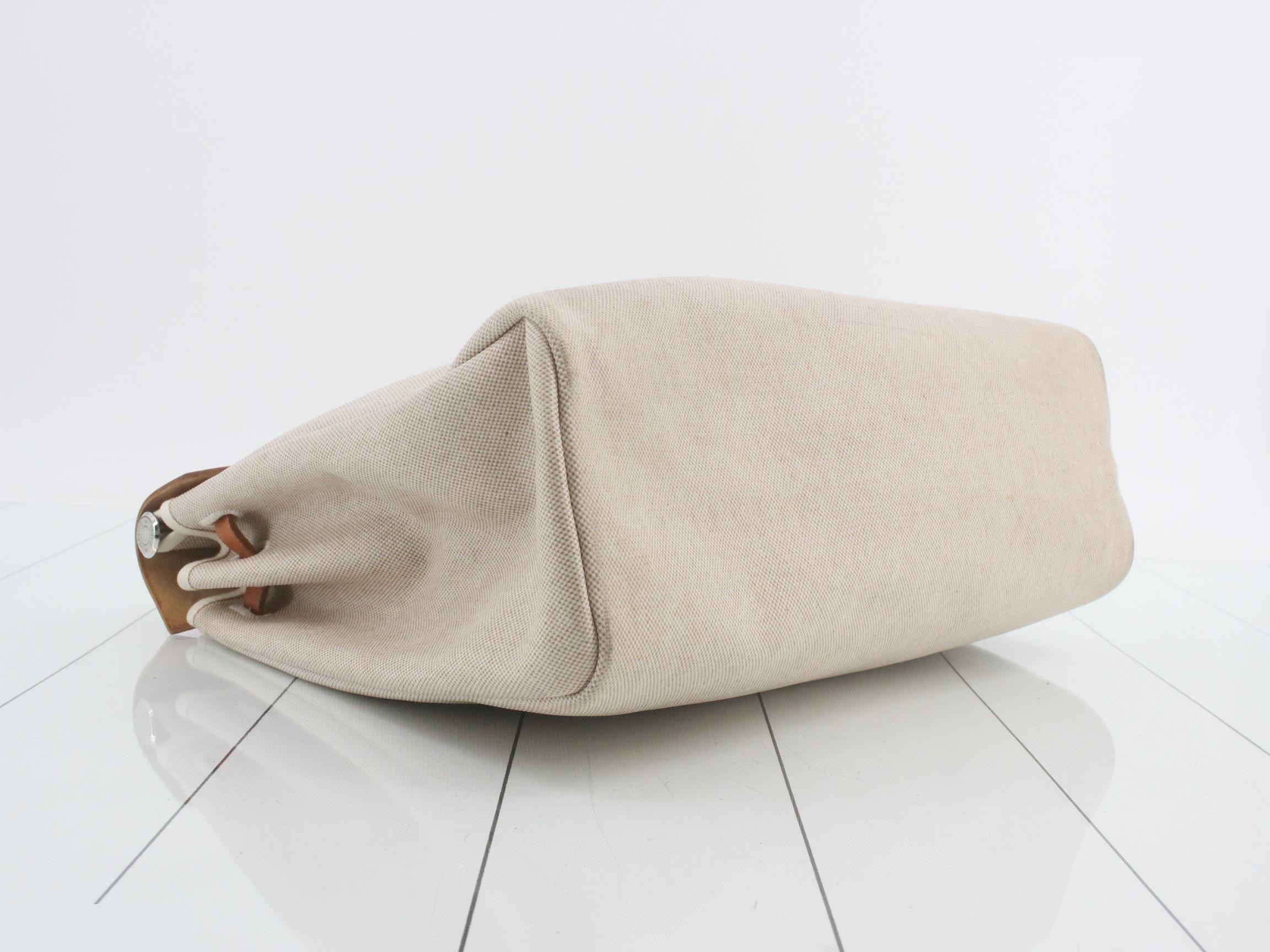 Herbag MM Canvas/Leather Shoulder/Handbag B Stamp — view 5