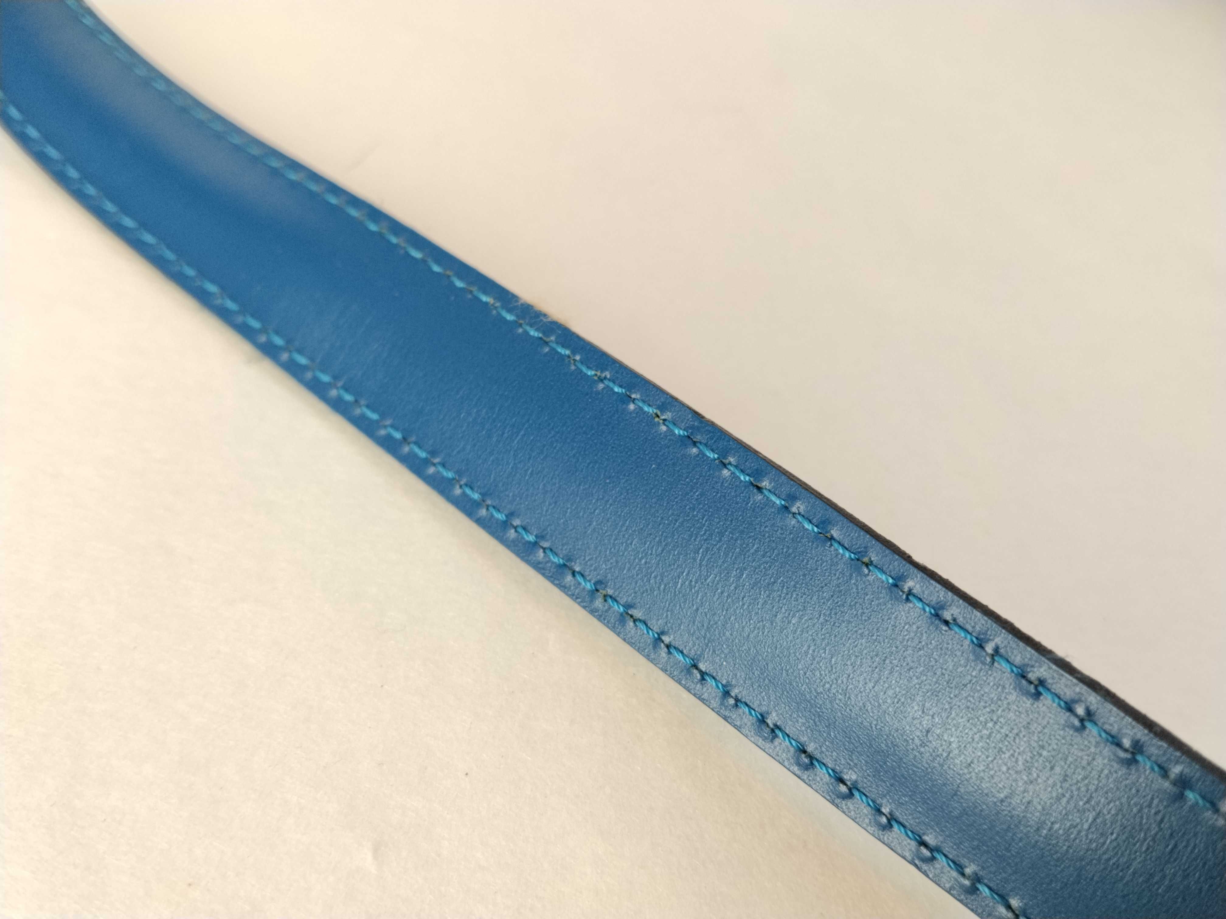 Epi Nice M48015 Blue Vanity Bag with Stitching Label — view 5