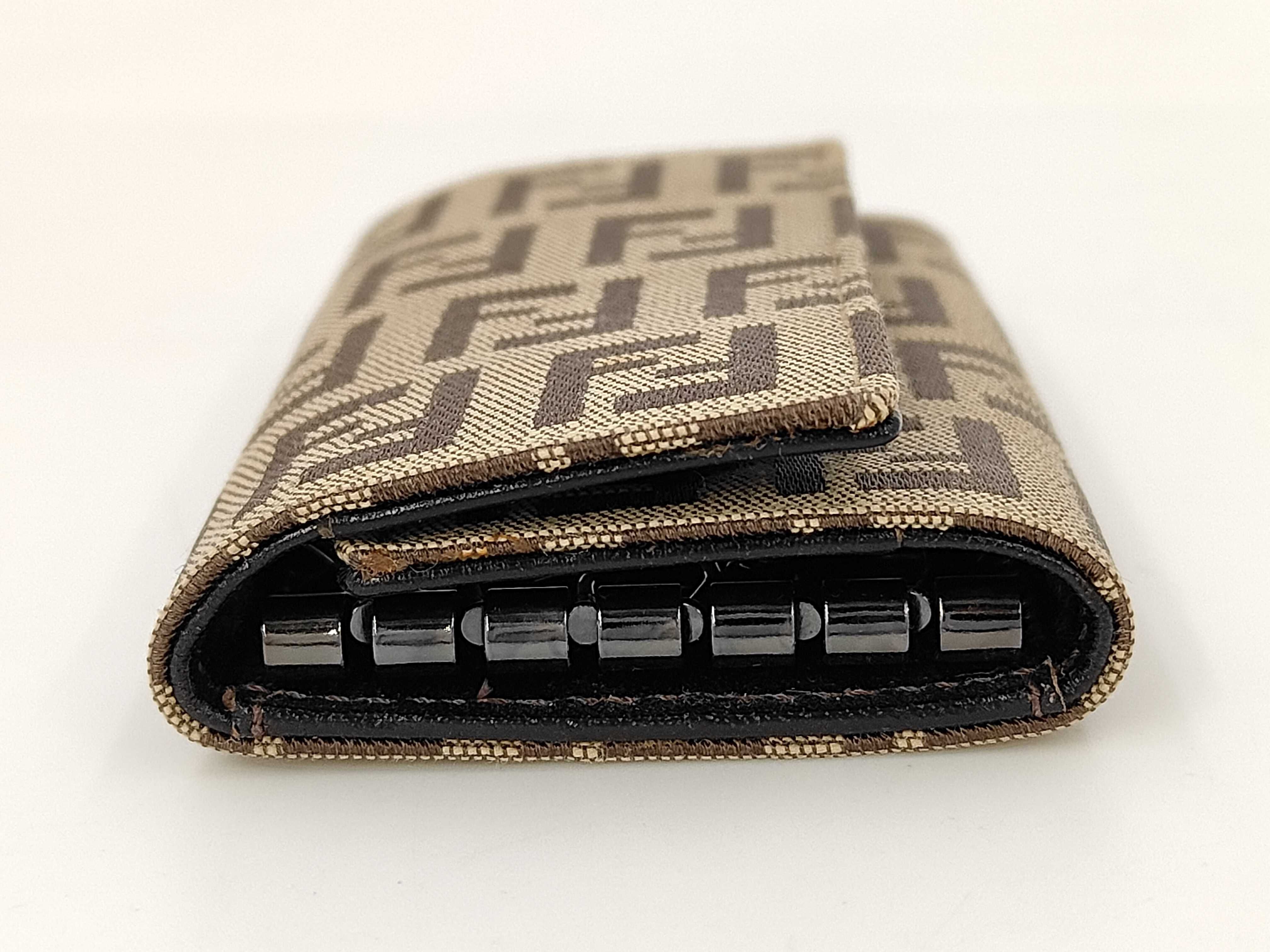 Zucca pattern / Key case / Canvas Key case & key holder — view 6