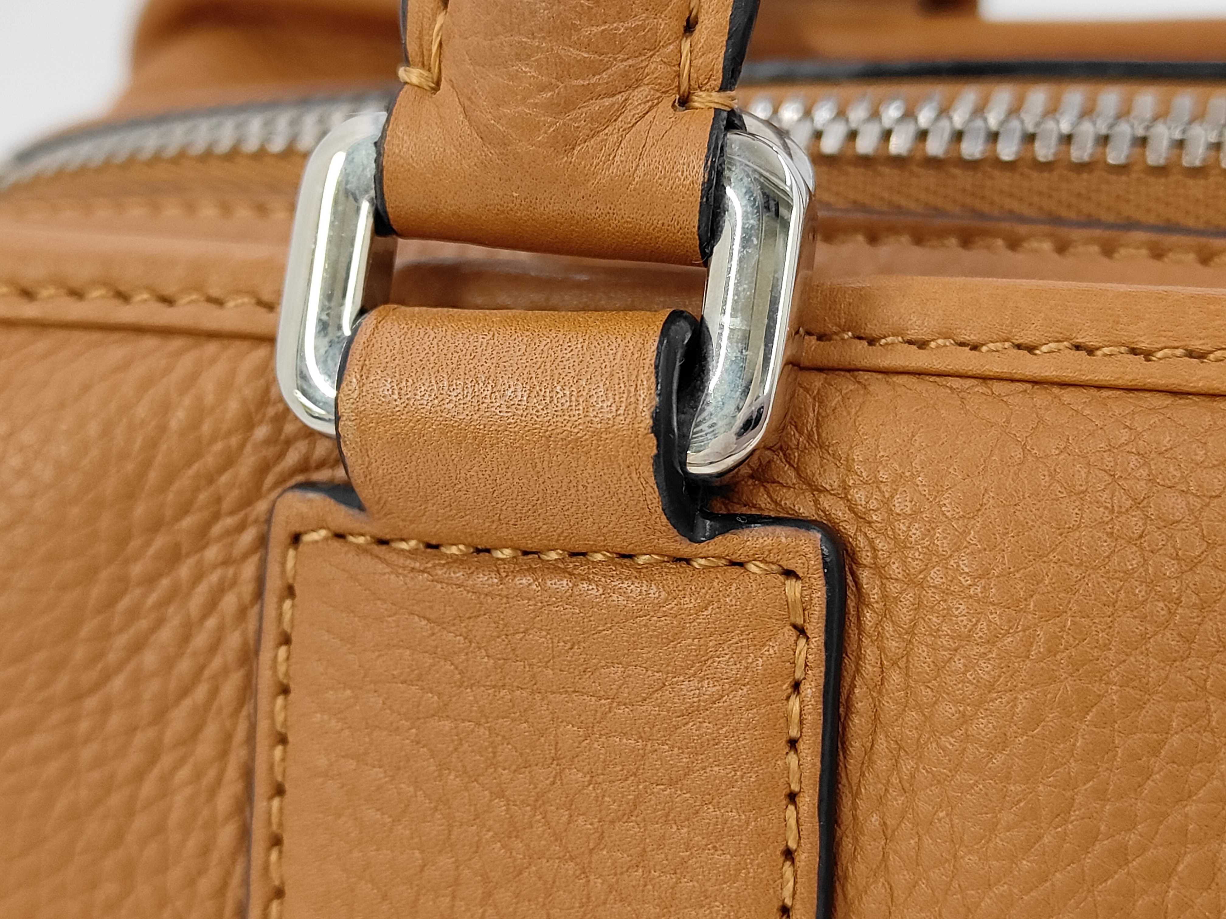 Amazona 28 2-Way Shoulder Bag Mini Boston Bag Light Caramel Brown Boston Bag — view 3
