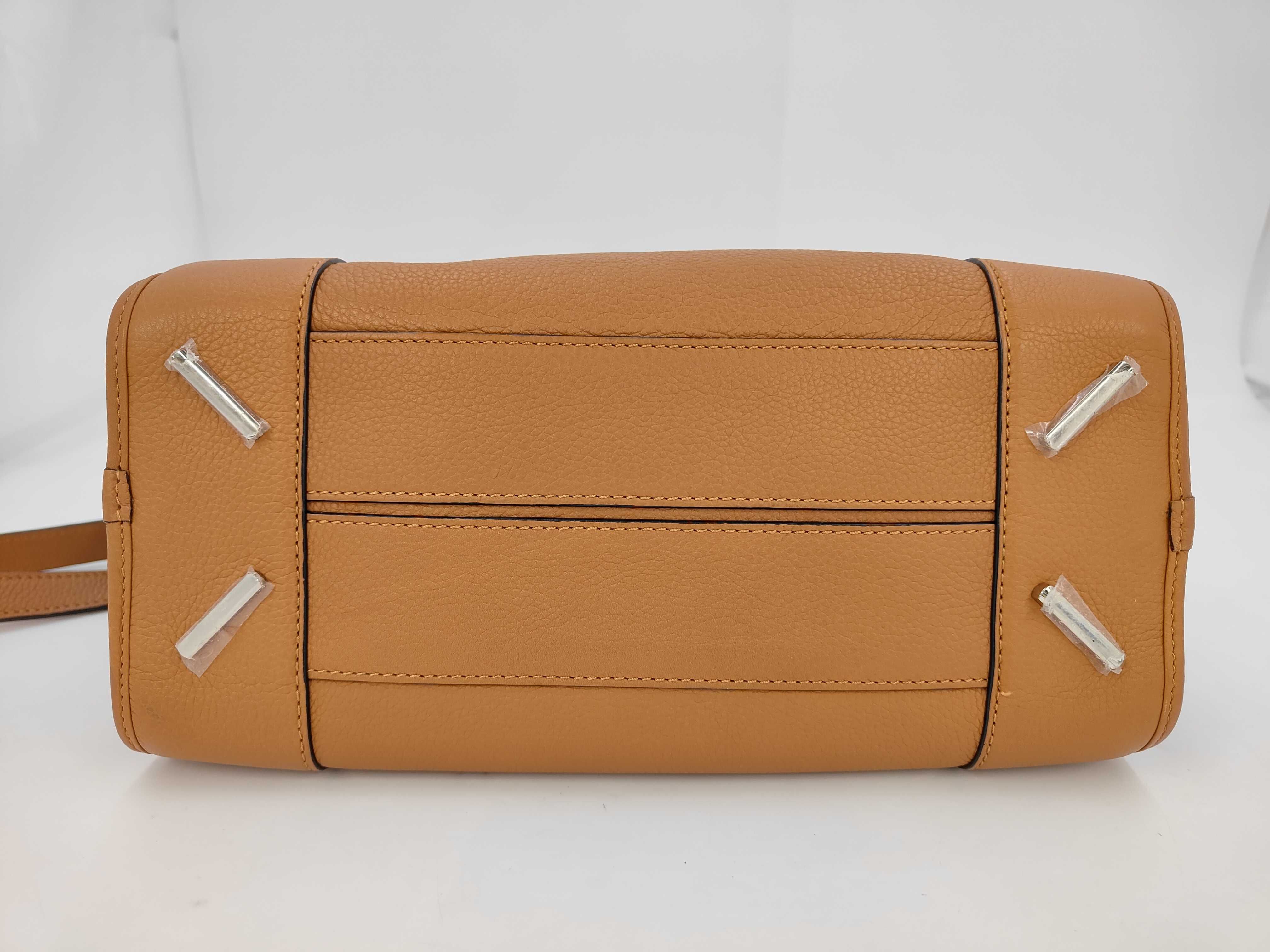 Amazona 28 2-Way Shoulder Bag Mini Boston Bag Light Caramel Brown Boston Bag — view 8