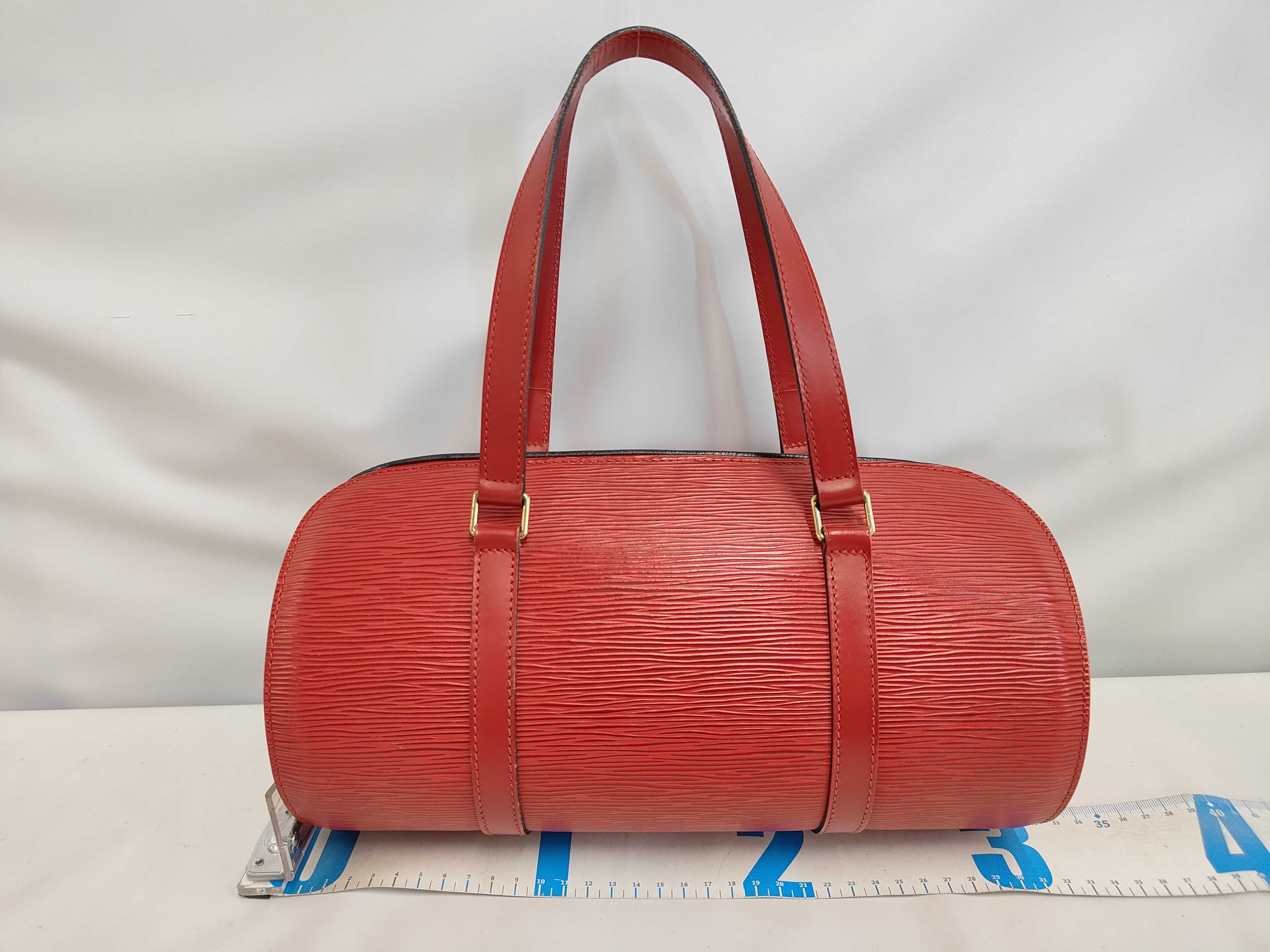 Epi Soufflot Shoulder Bag, Castilian Red, MI0937 — view 2
