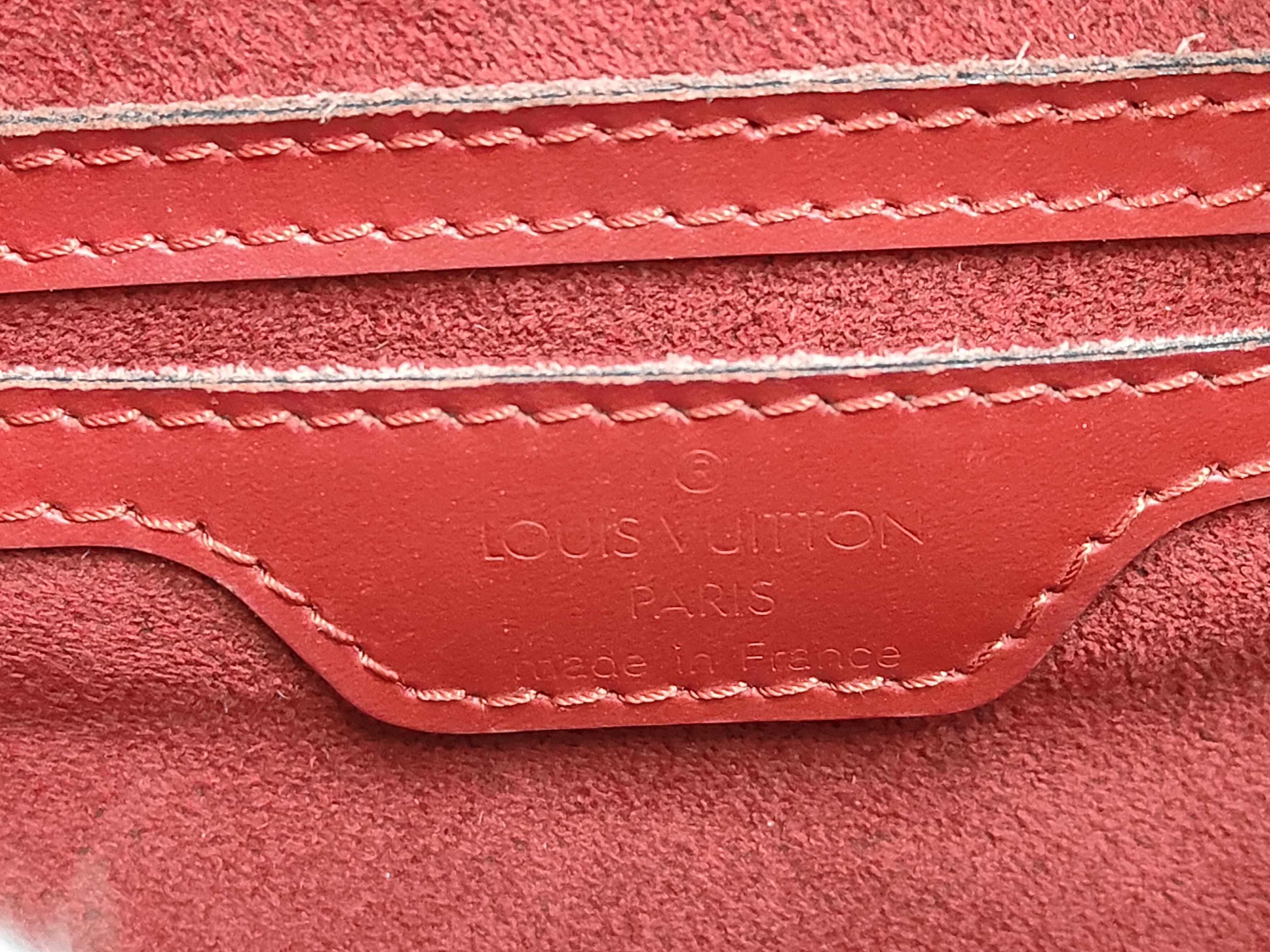 Epi Soufflot Shoulder Bag, Castilian Red, MI0937 — view 8