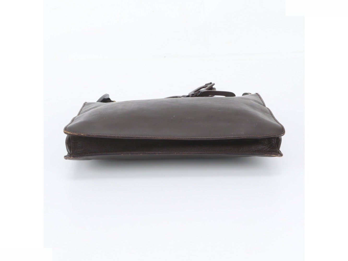 Leather chain shoulder bag, crossbody bag. — view 6