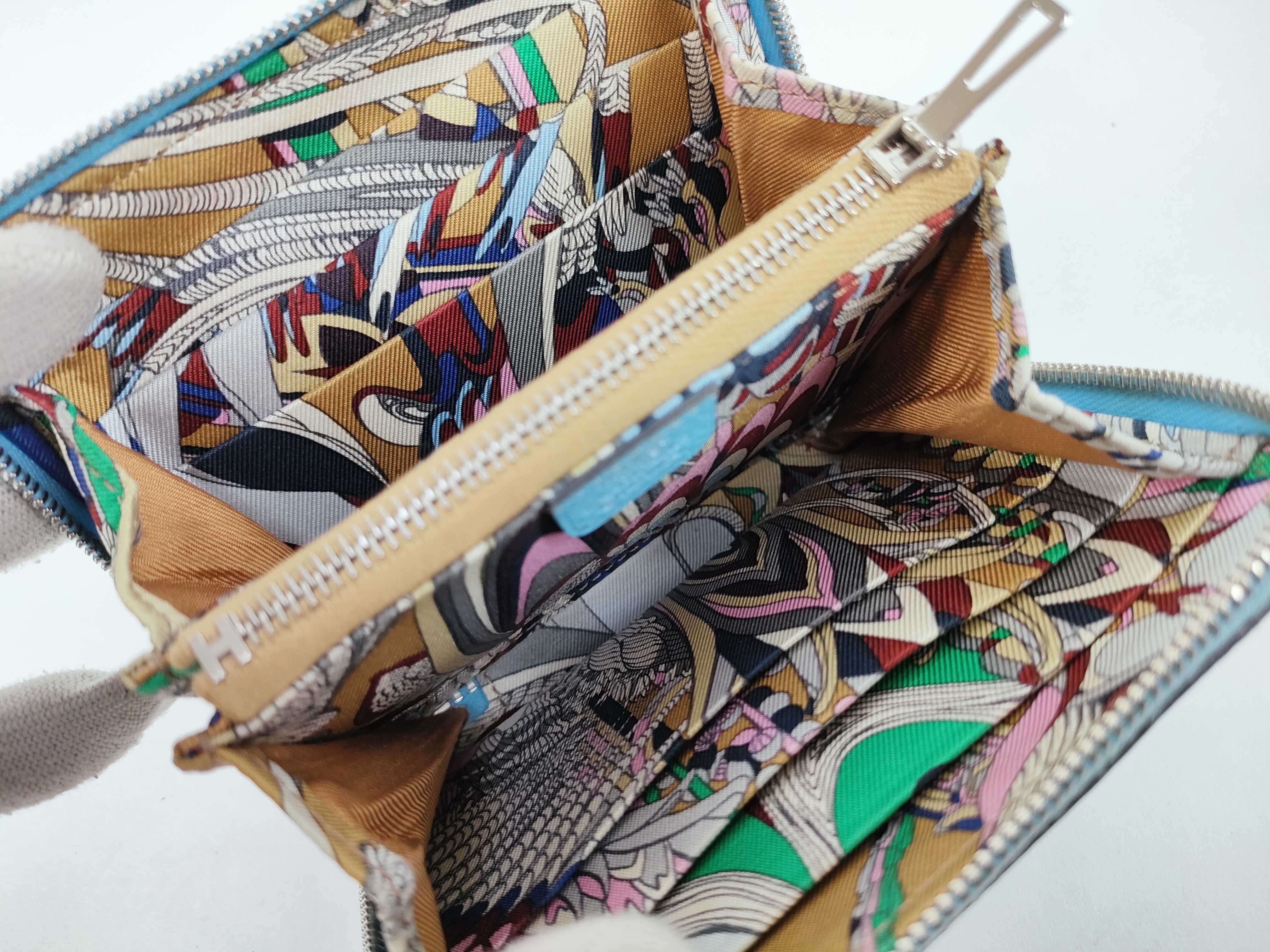 Azap Compact Silk In Epsom Wallet (U-stamp) — view 12