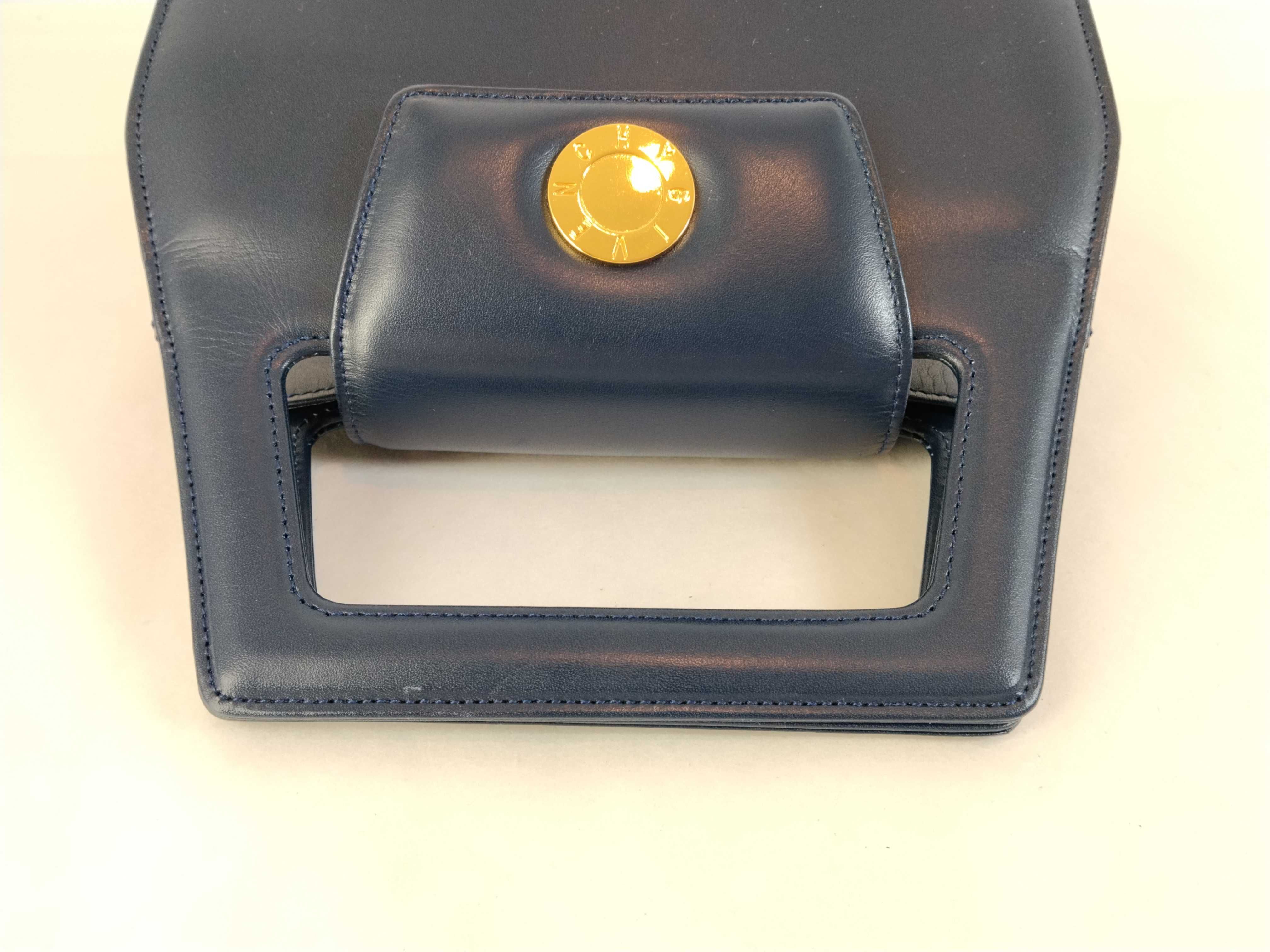 handbag, navy — view 3