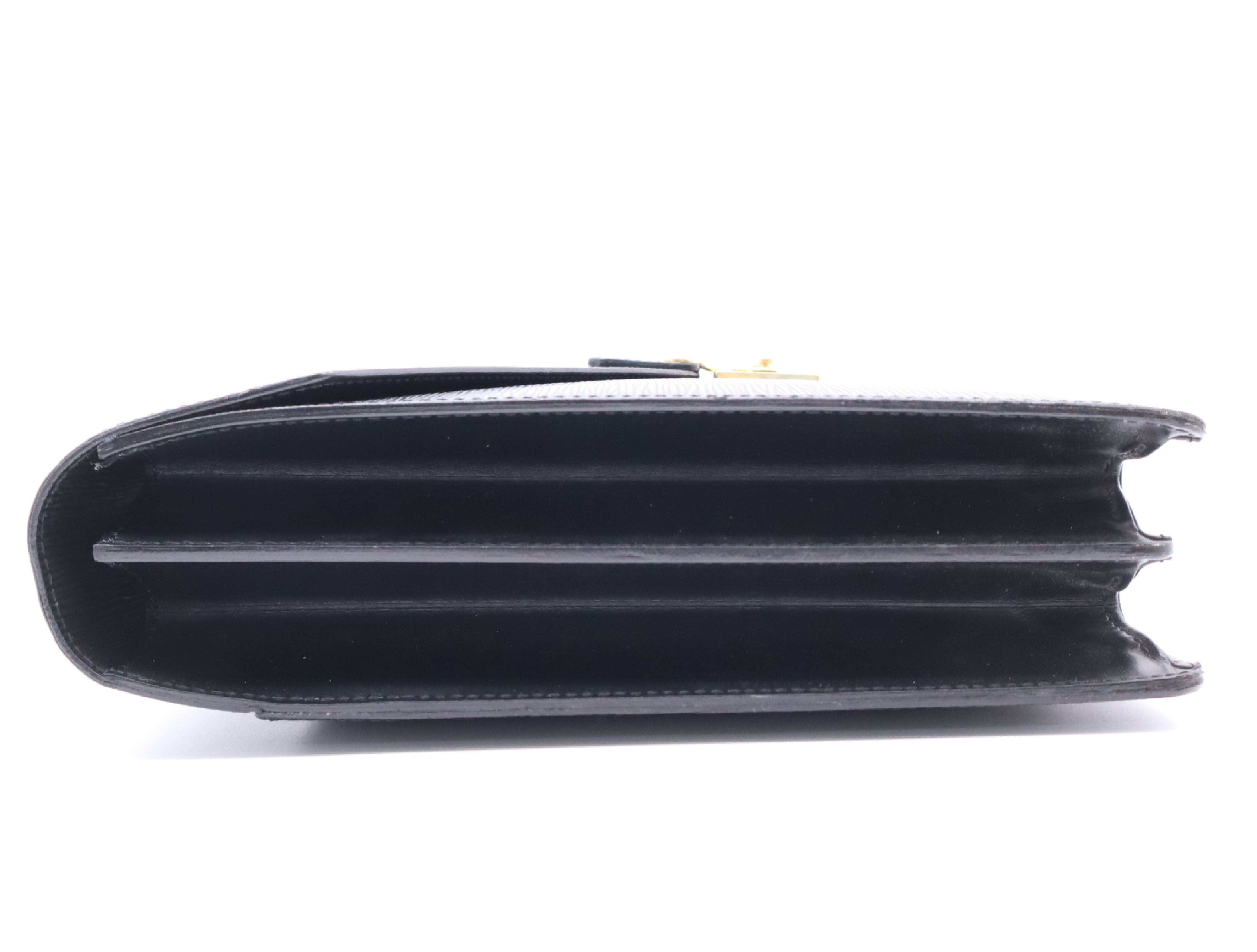M54412 Epi Serviette Ambassador Noir Business Bag with Key — view 3