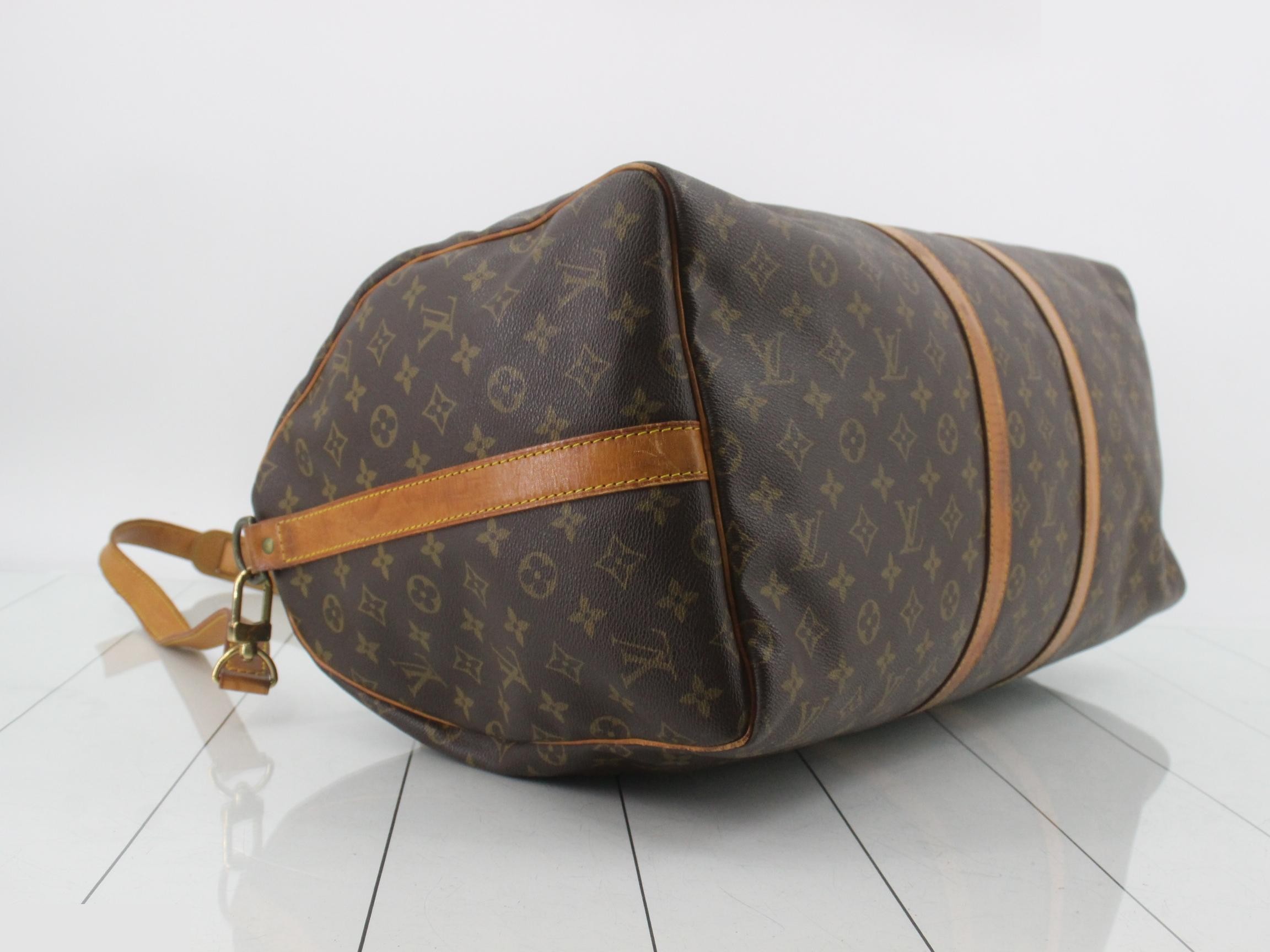 Monogram Keepall 55 Brown — view 5