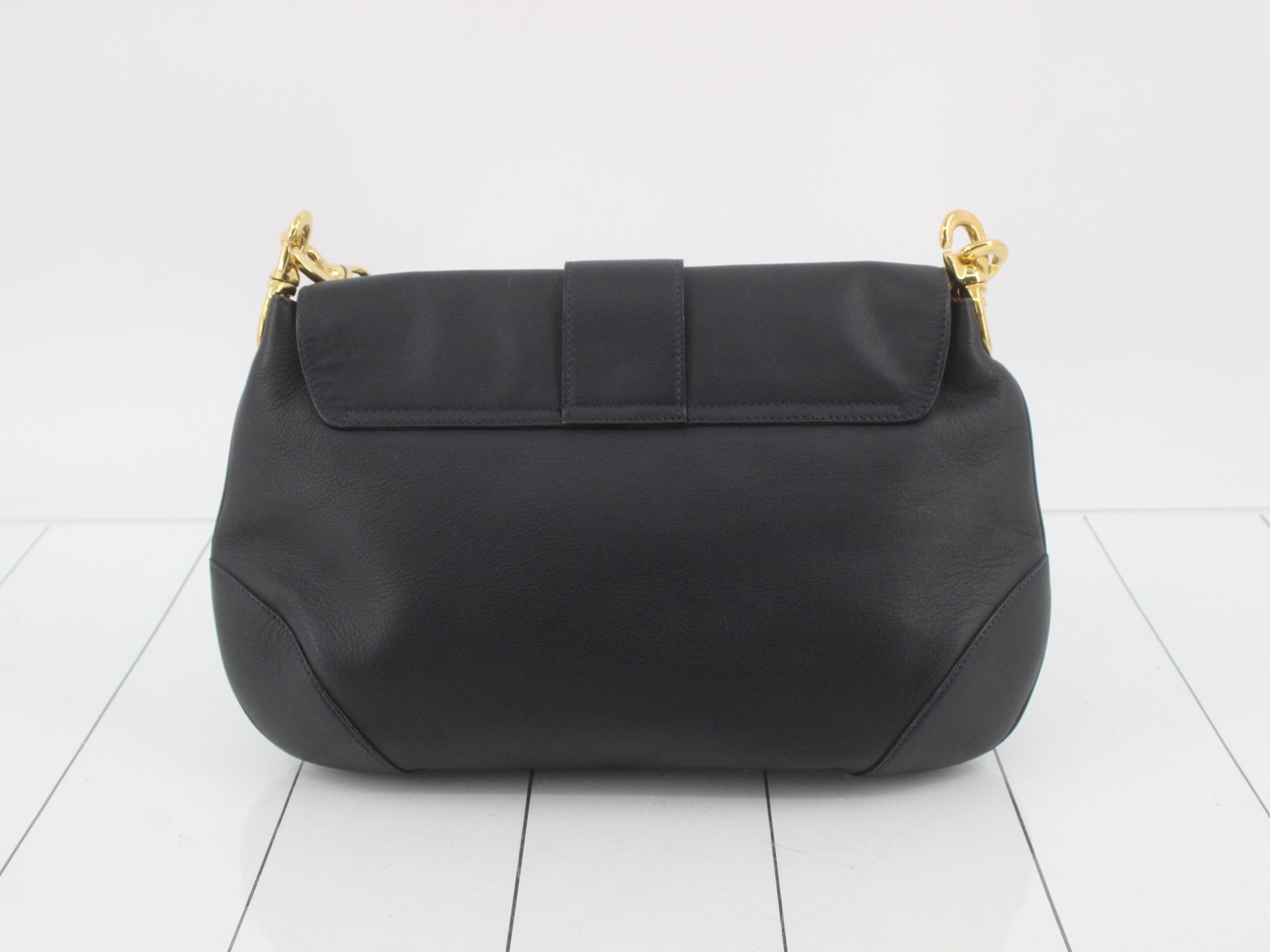 Leather shoulder bag — view 2