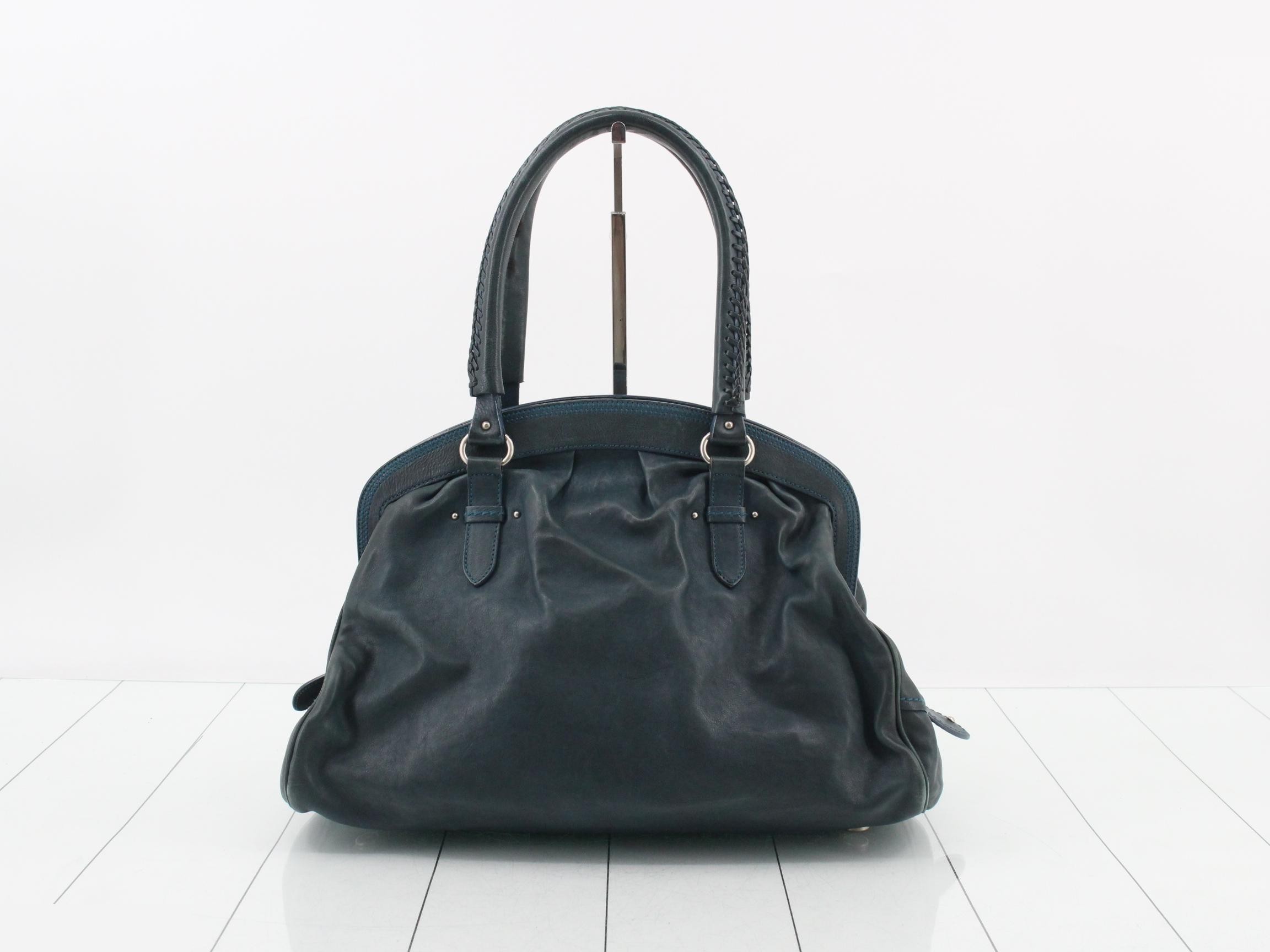 Leather handbag — view 2