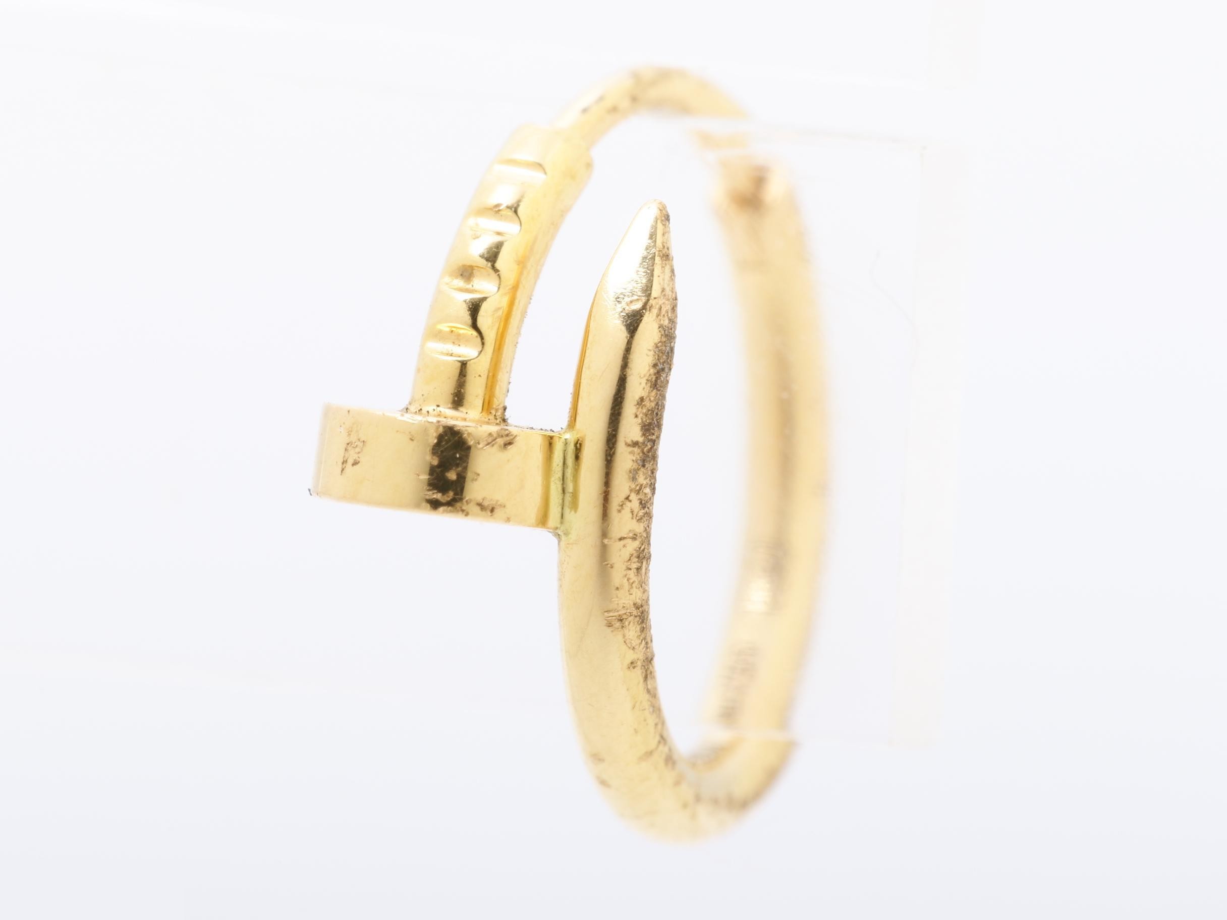 Juste un Clou single earring, K18PG, 1.1g — view 3