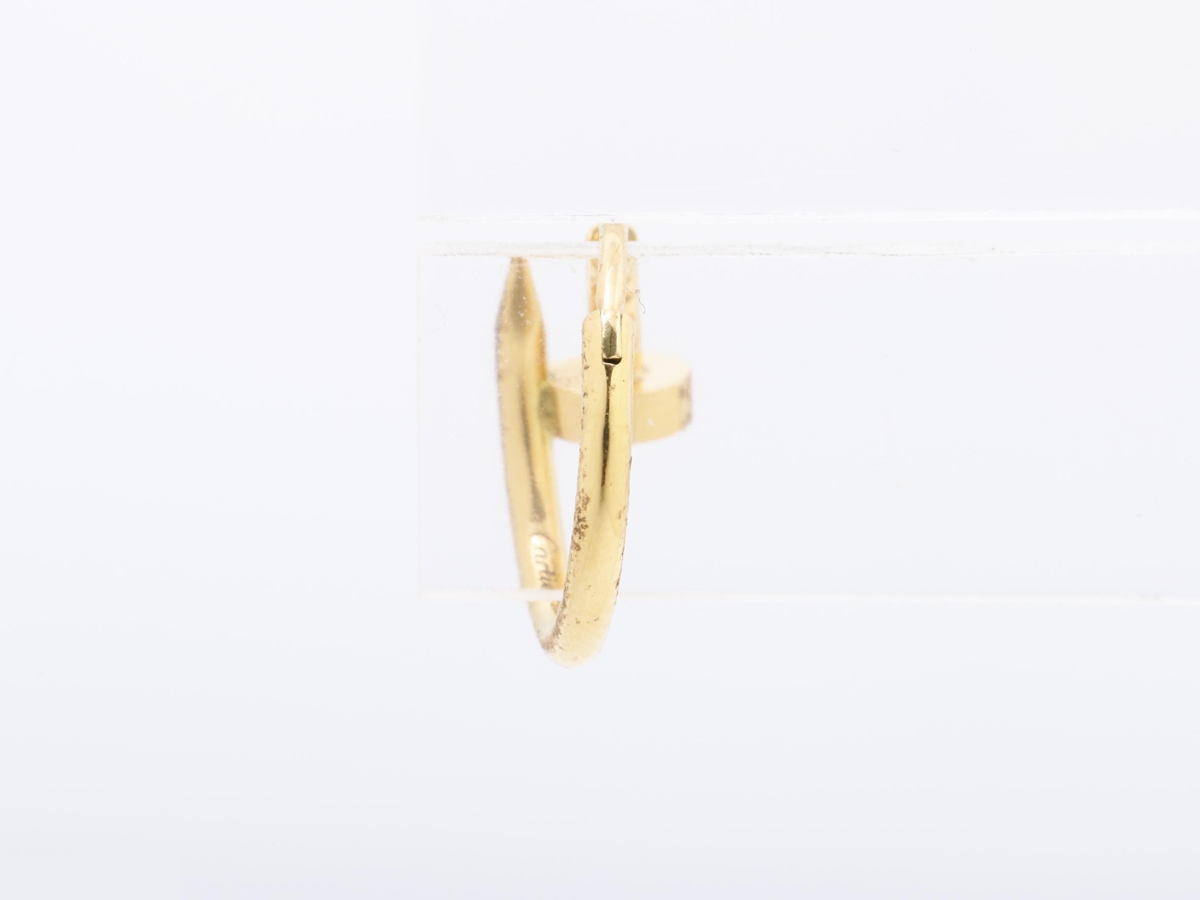 Juste un Clou single earring, K18PG, 1.1g — view 4