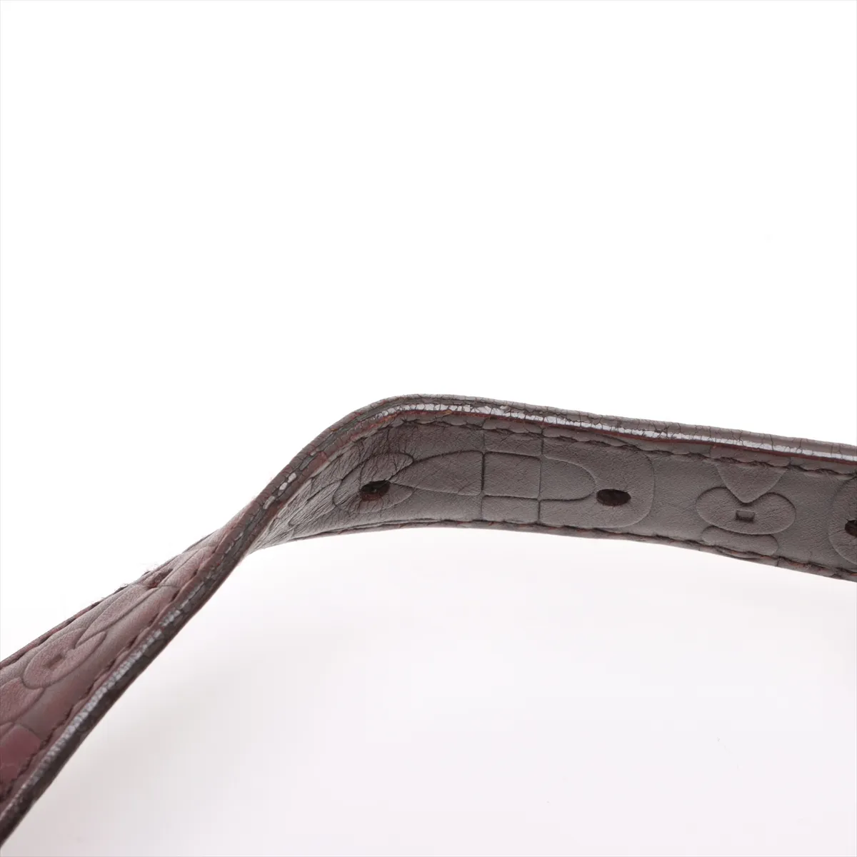 Horsebit Suede Shoulder Bag Brown 145764 — view 10