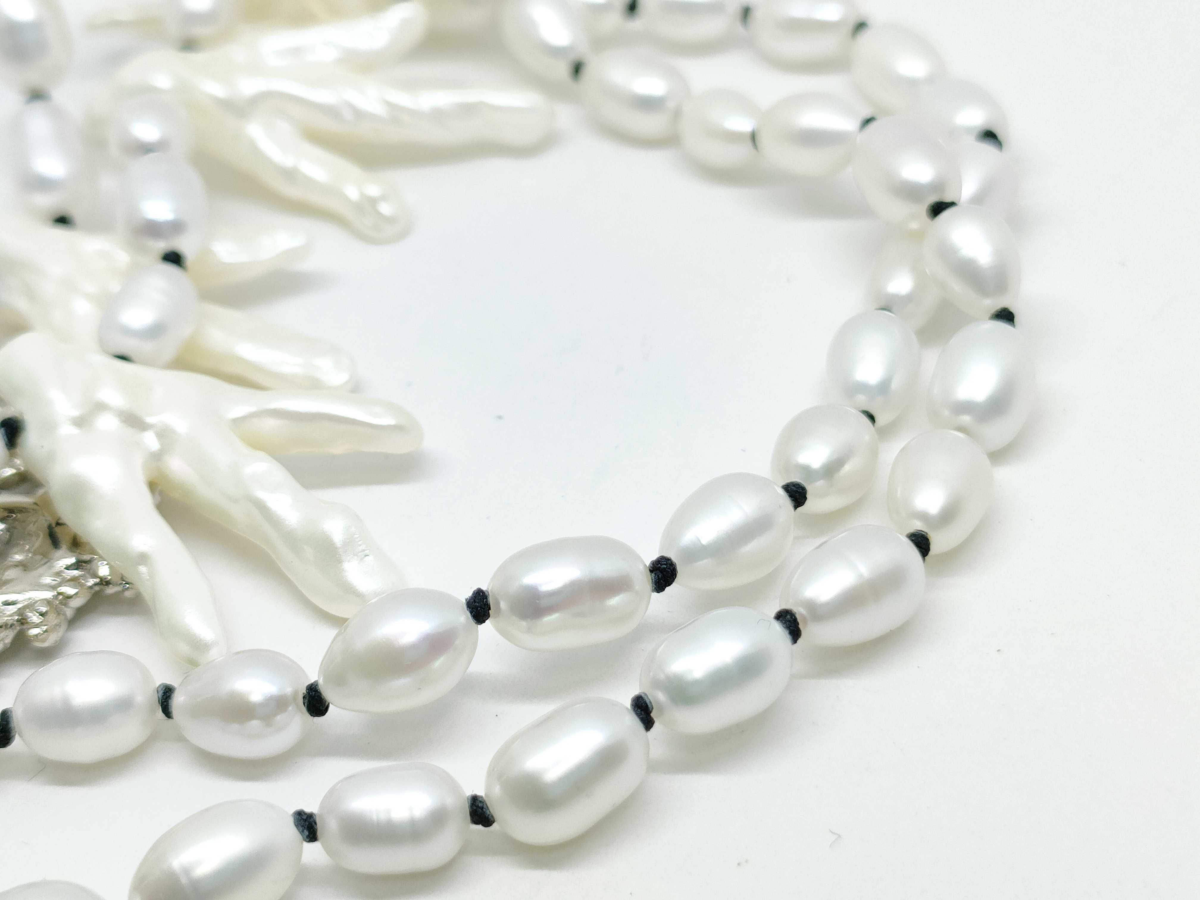 Denima Tears Pearl Necklace, 43.7g — view 7